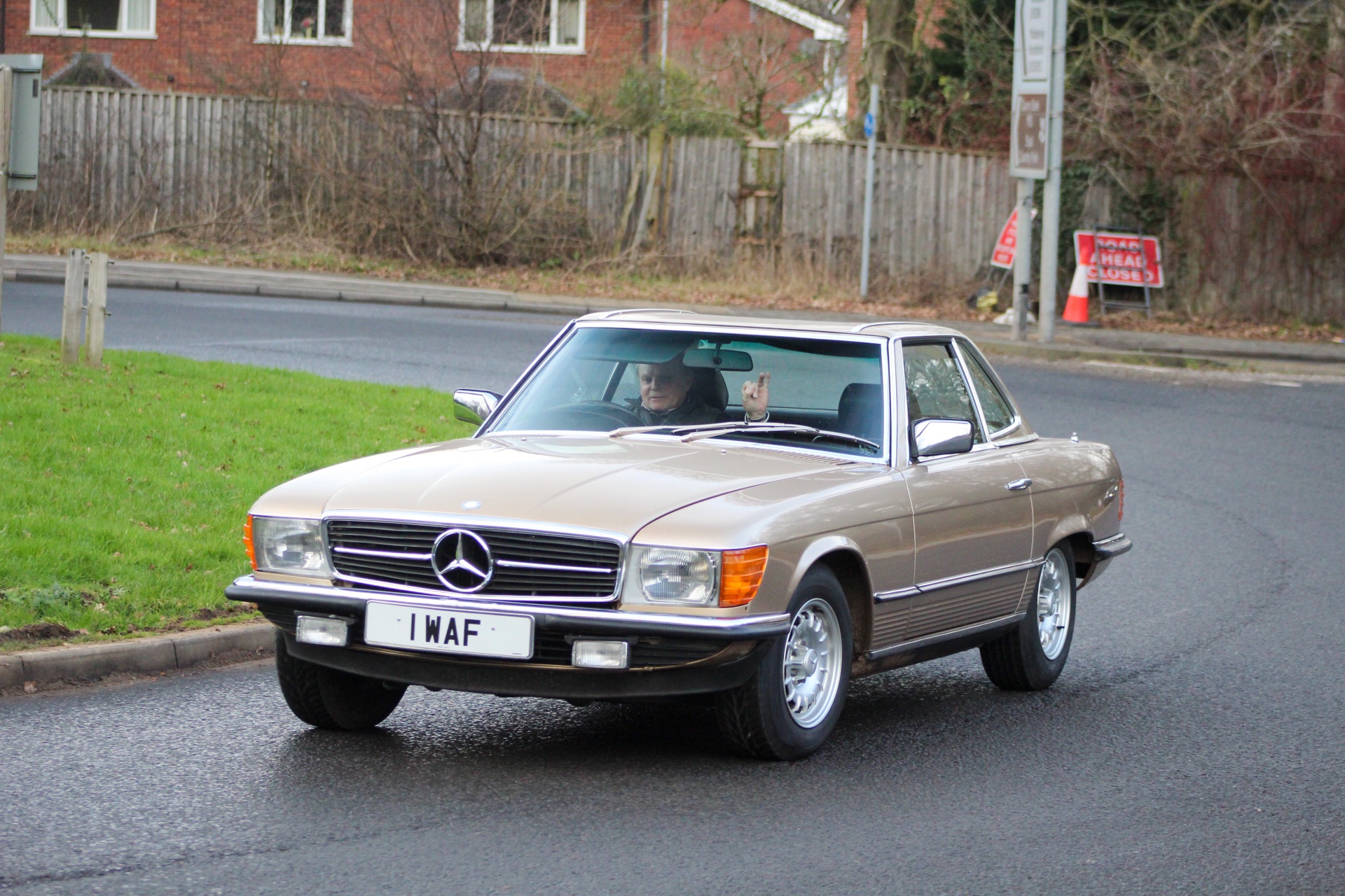 1 WAF spotted on Mercedes-Benz SL