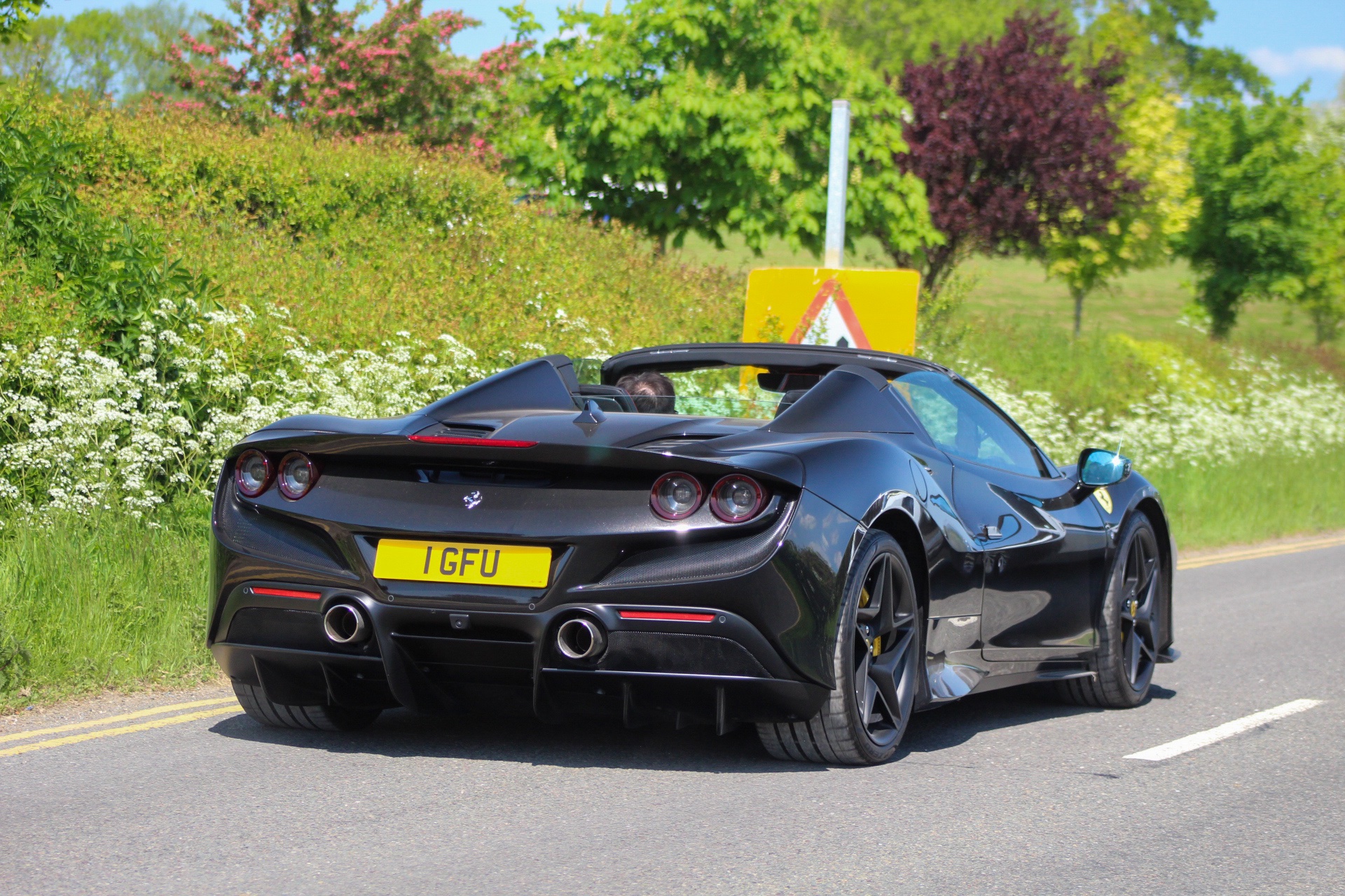 1 GFU spotted on Ferrari F8 Spider