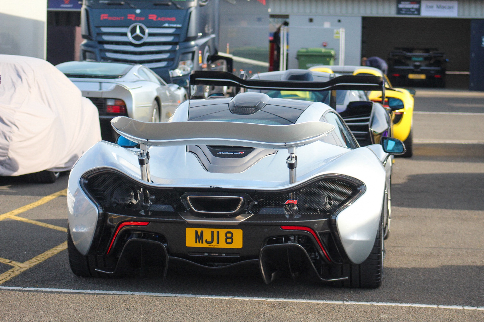 MJ 18 spotted on McLaren P1