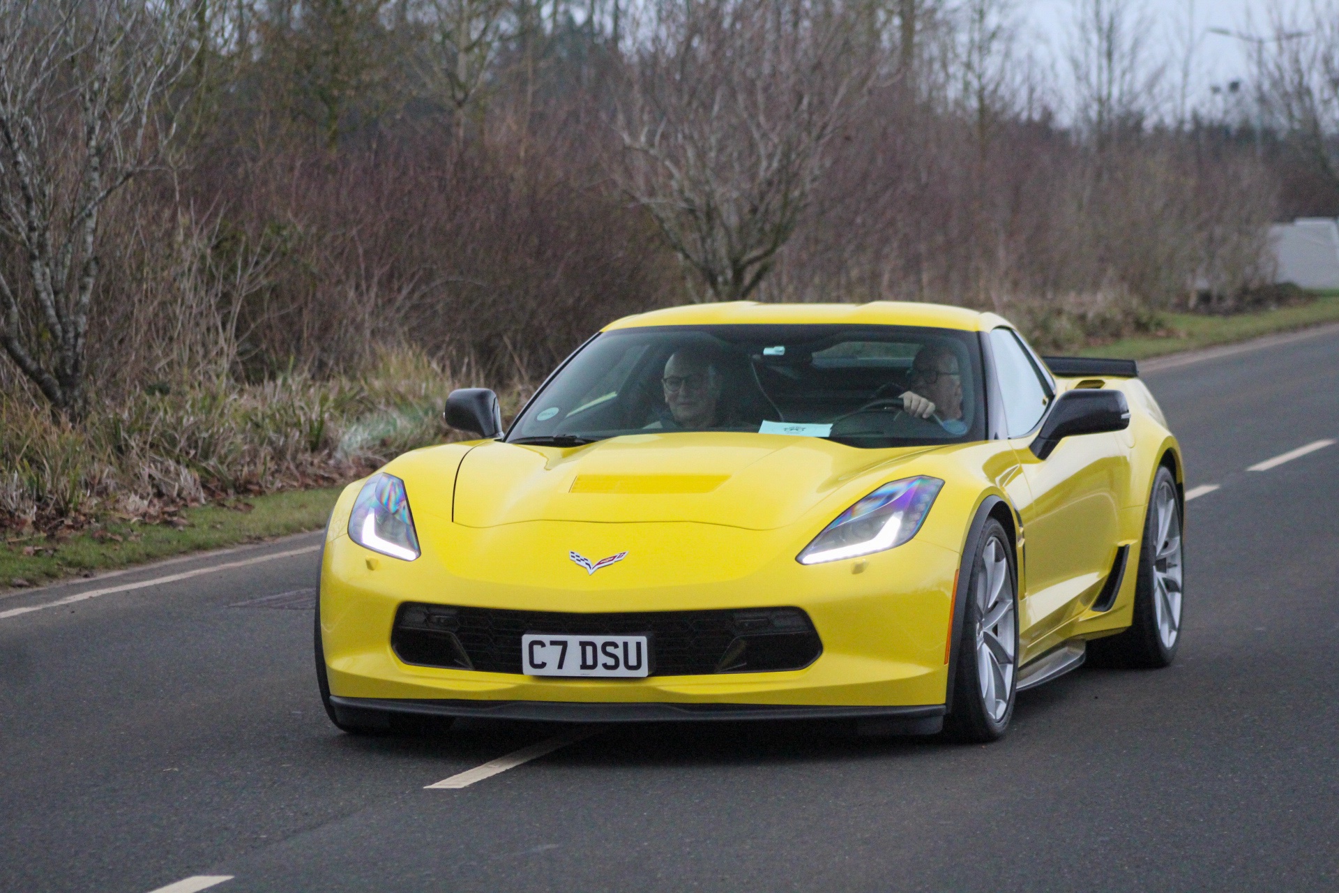 C7 DSU spotted on Chevrolet Corvette C7