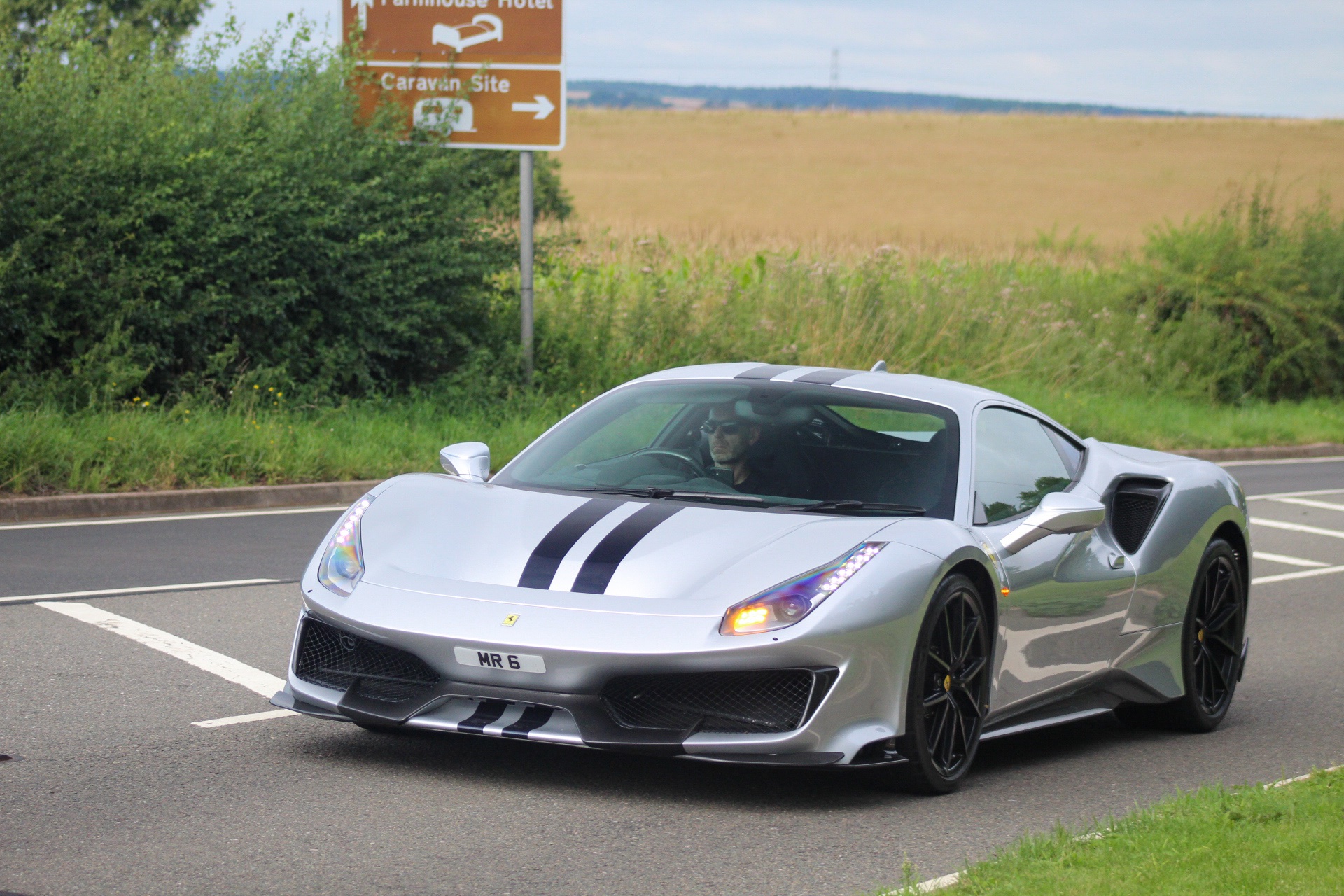 MR 6 spotted on Ferrari 488