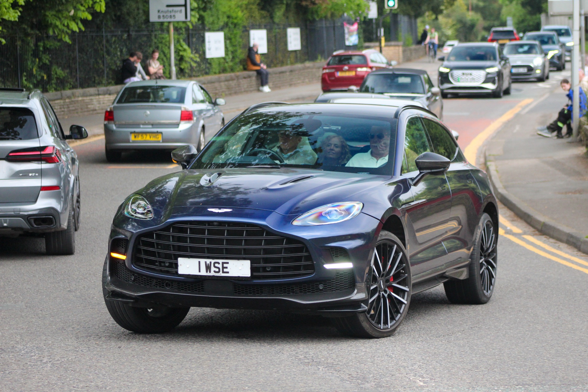 1 WSE spotted on Aston Martin DBX 707