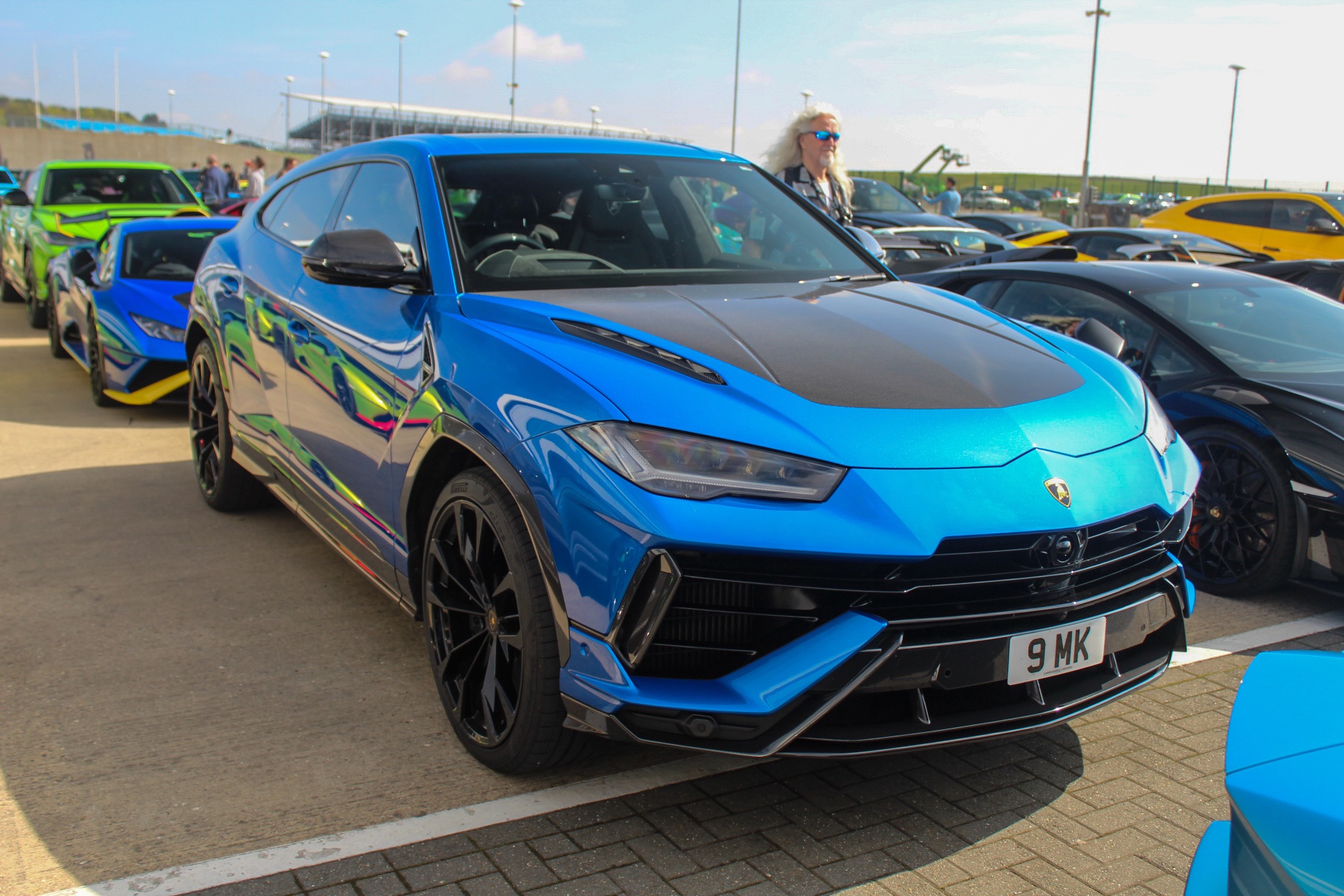 9 MK spotted on Lamborghini Urus Performante