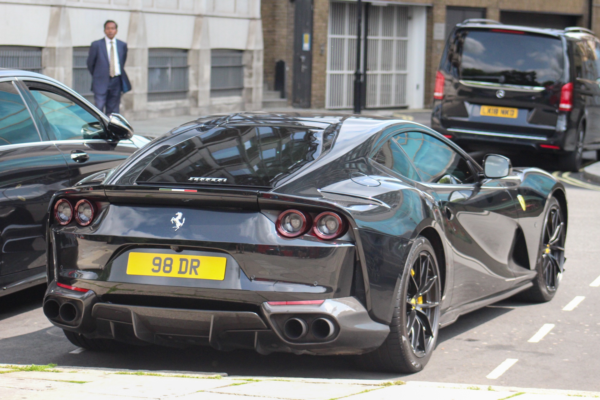 98 DR spotted on Ferrari 812