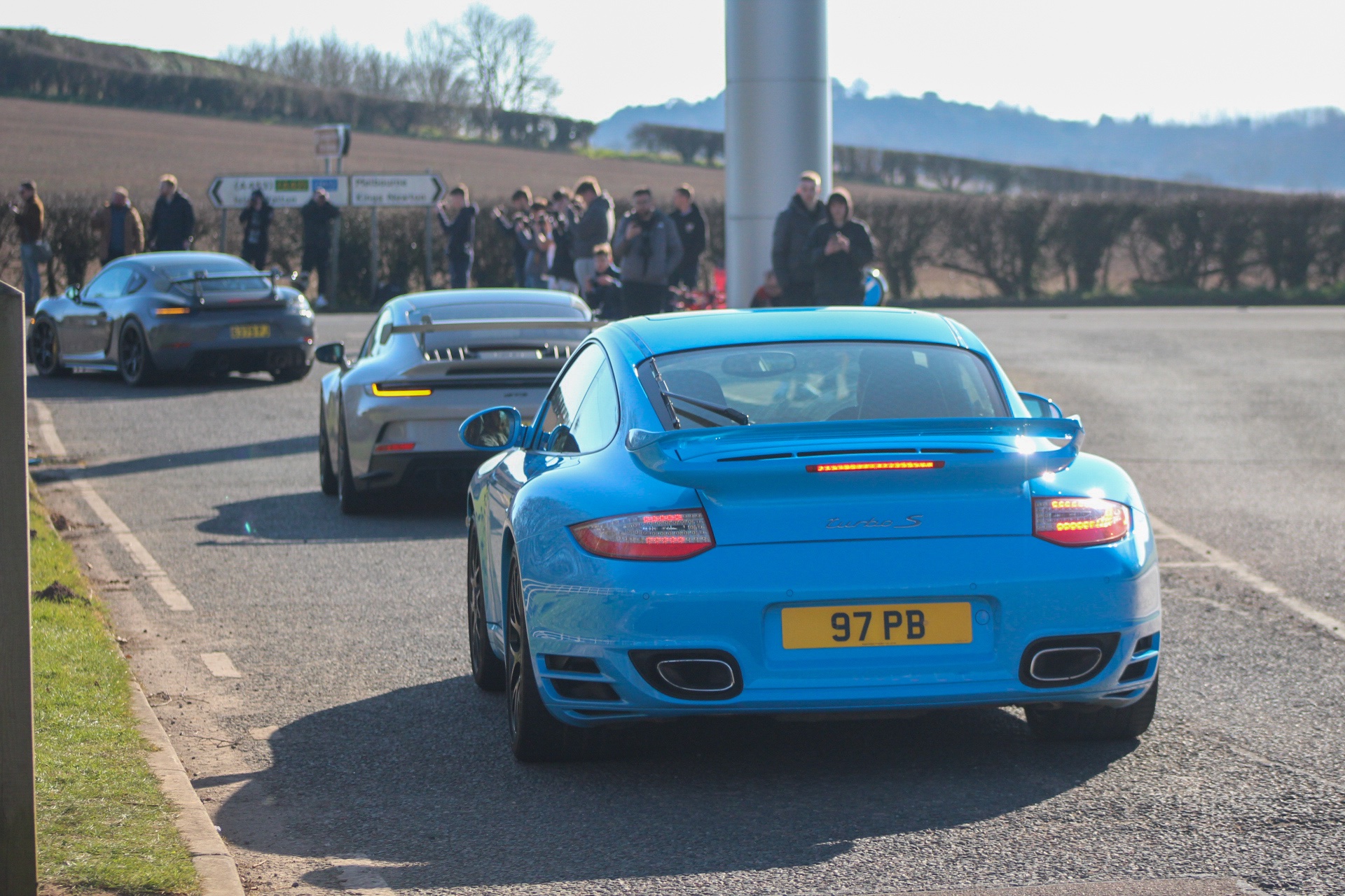 97 PB spotted on Porsche 911 Turbo