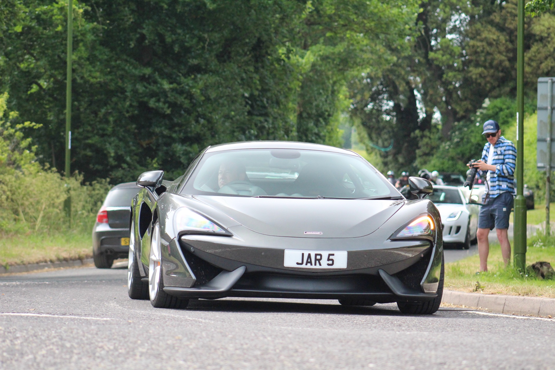 JAR 5 spotted on McLaren 570S