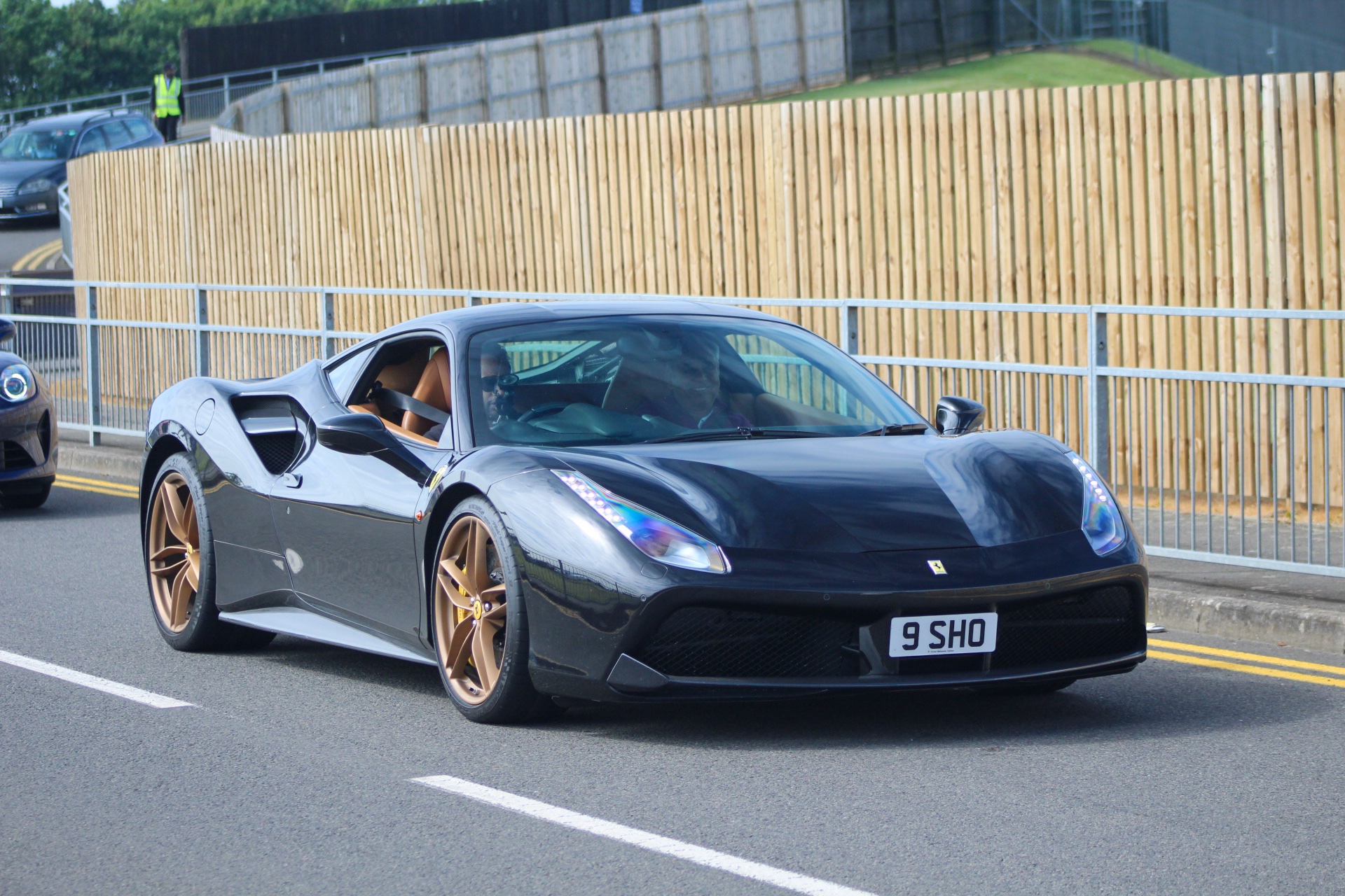 9 SHO spotted on Ferrari 488