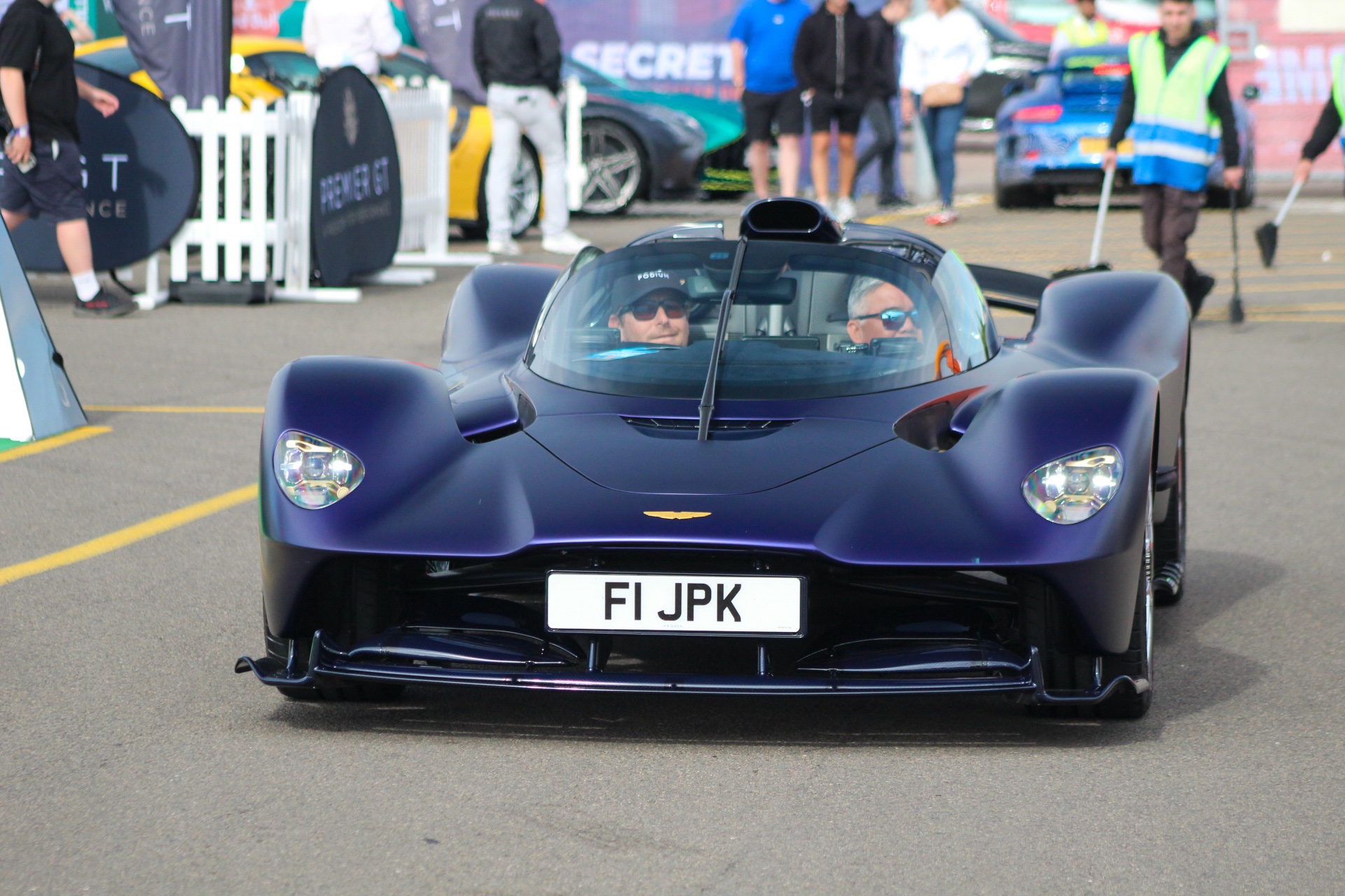 F1 JPK spotted on Aston Martin Valkyrie