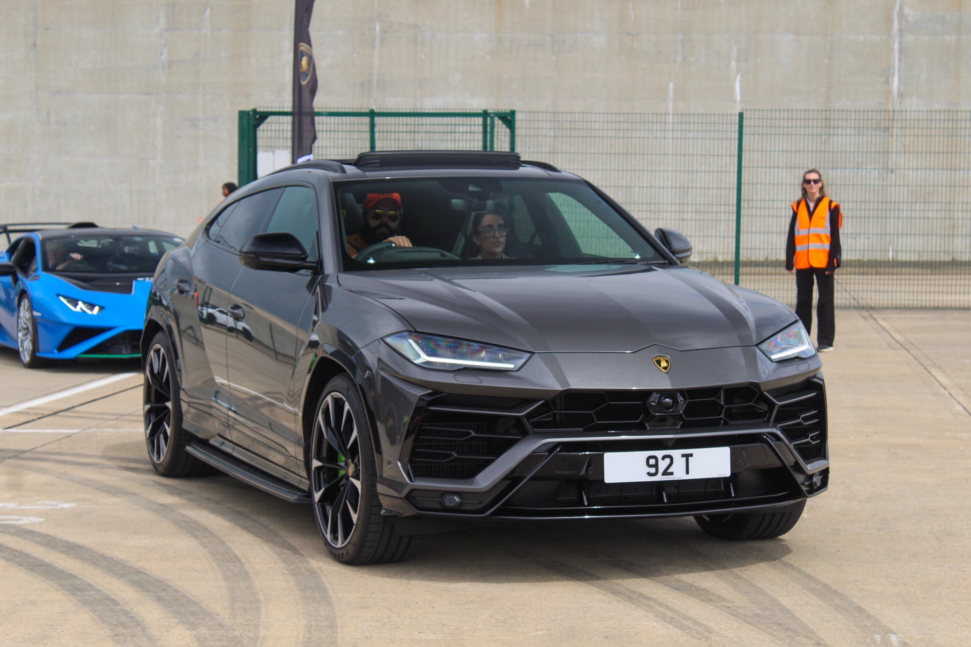 92 T spotted on Lamborghini Urus