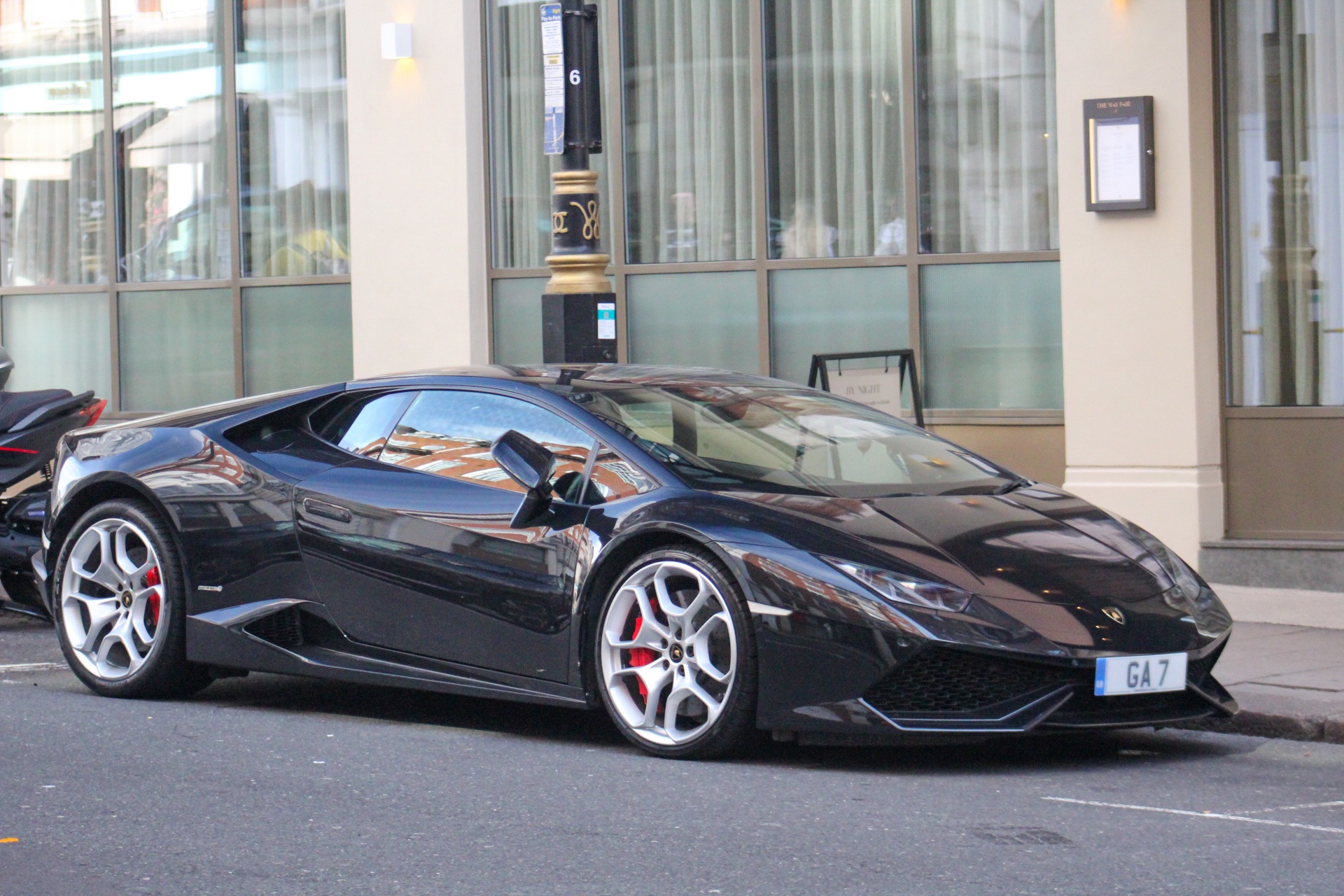 GA 7 spotted on Lamborghini Huracan