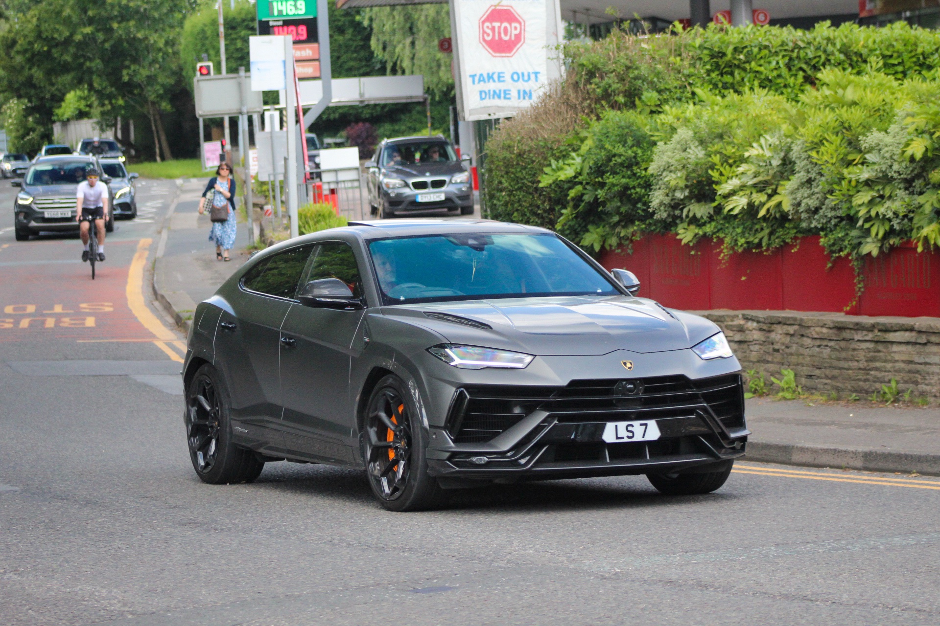 LS 7 spotted on Lamborghini Urus