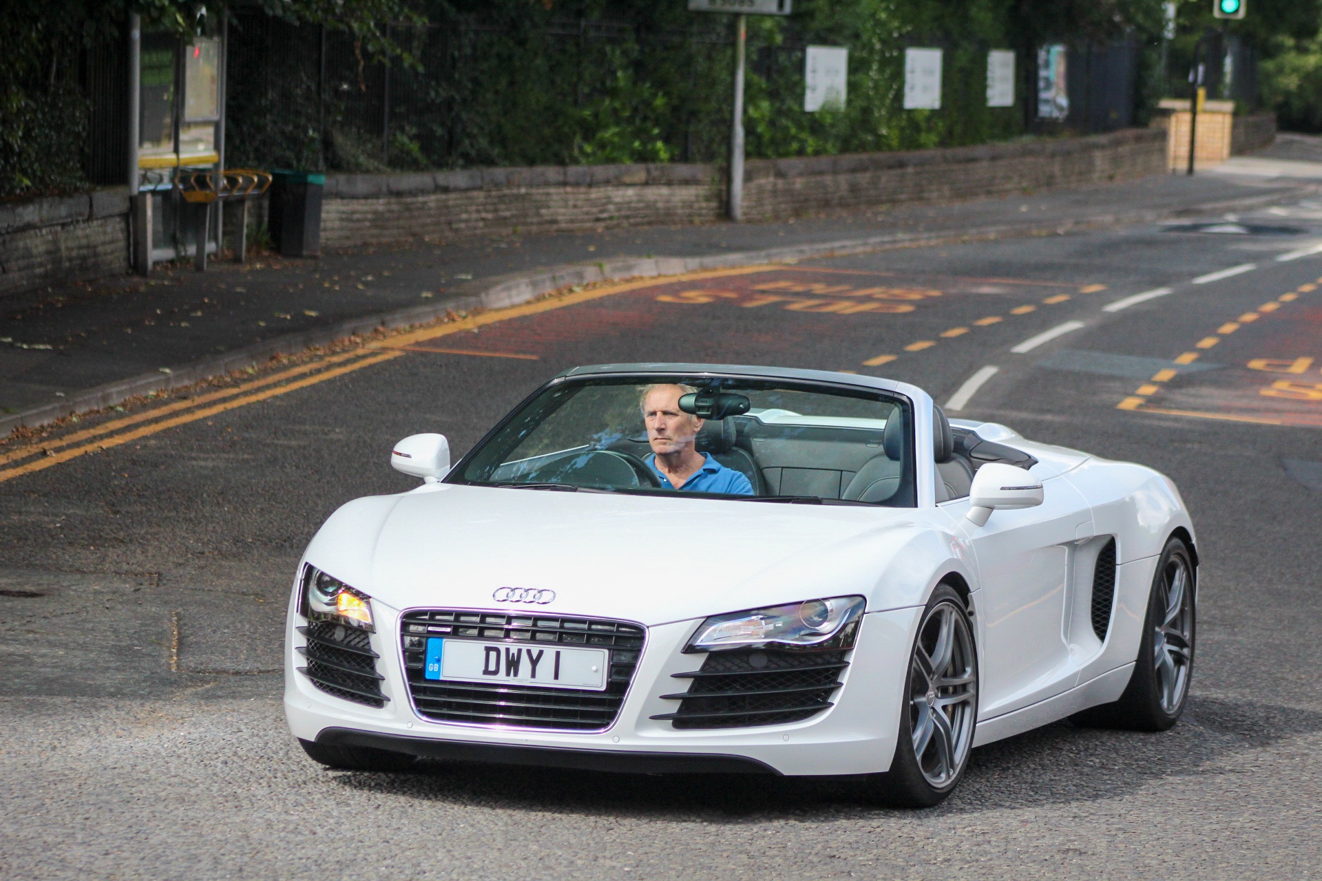 DWY 1 spotted on Audi R8