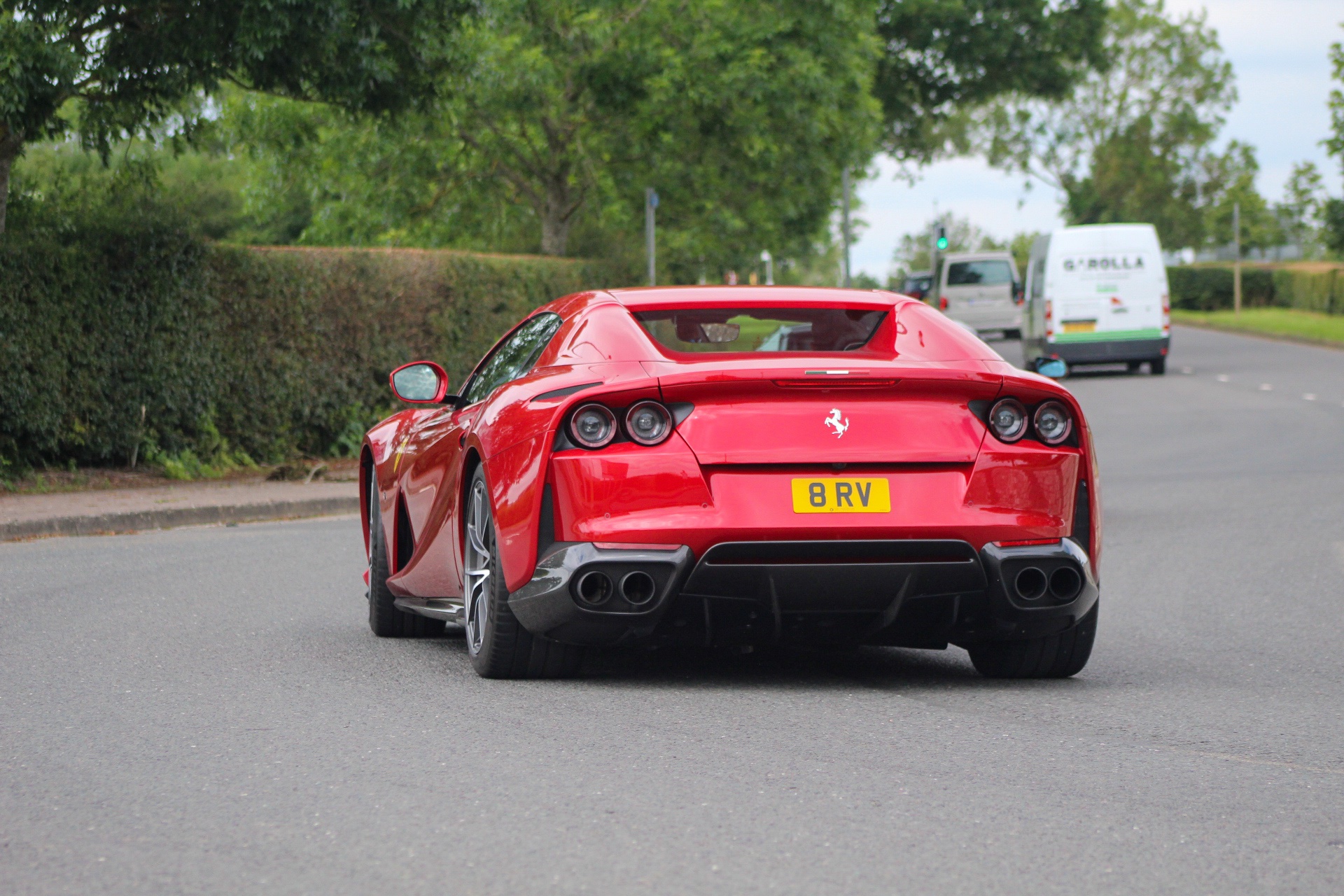 8 RV spotted on Ferrari 812