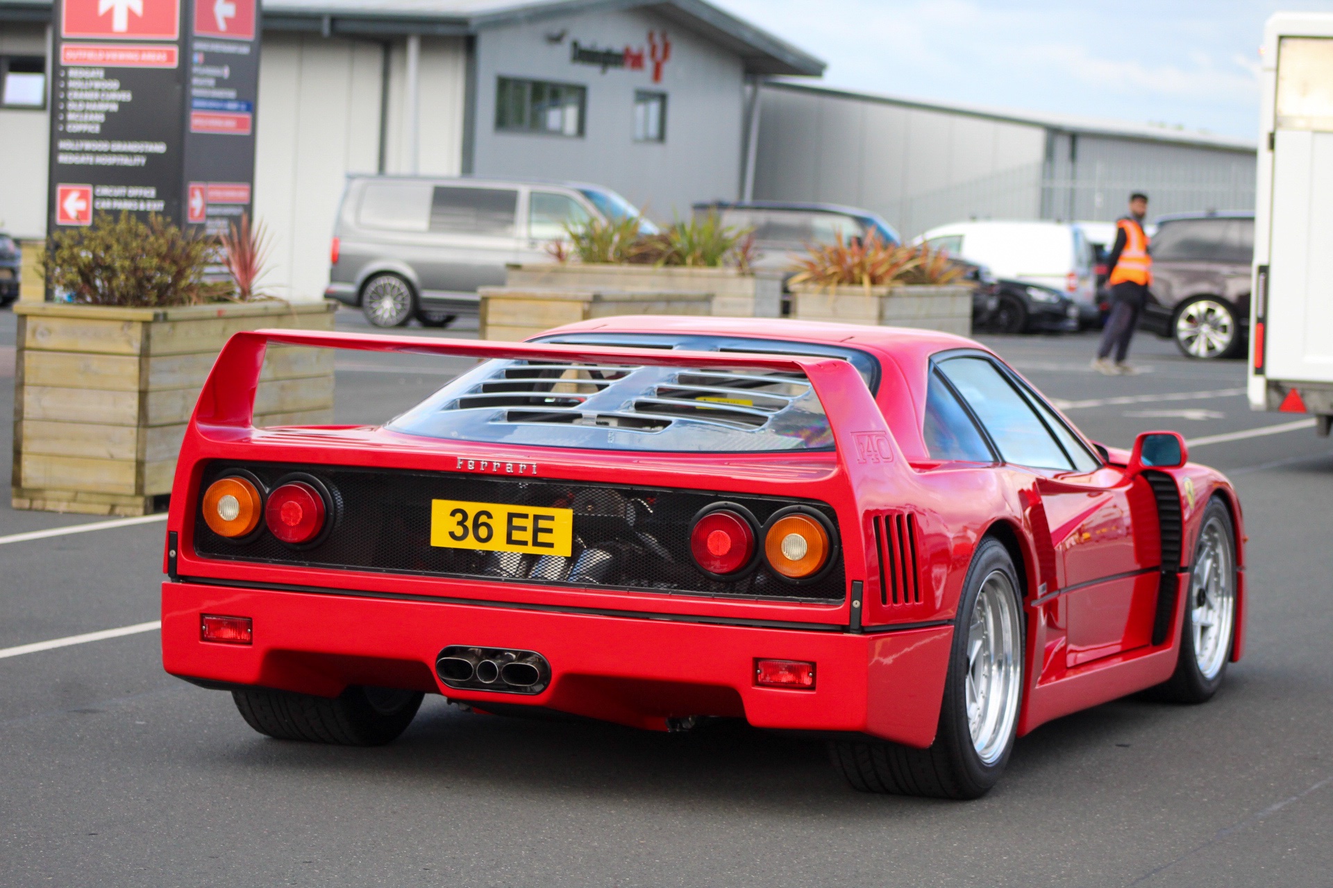 36 EE spotted on Ferrari