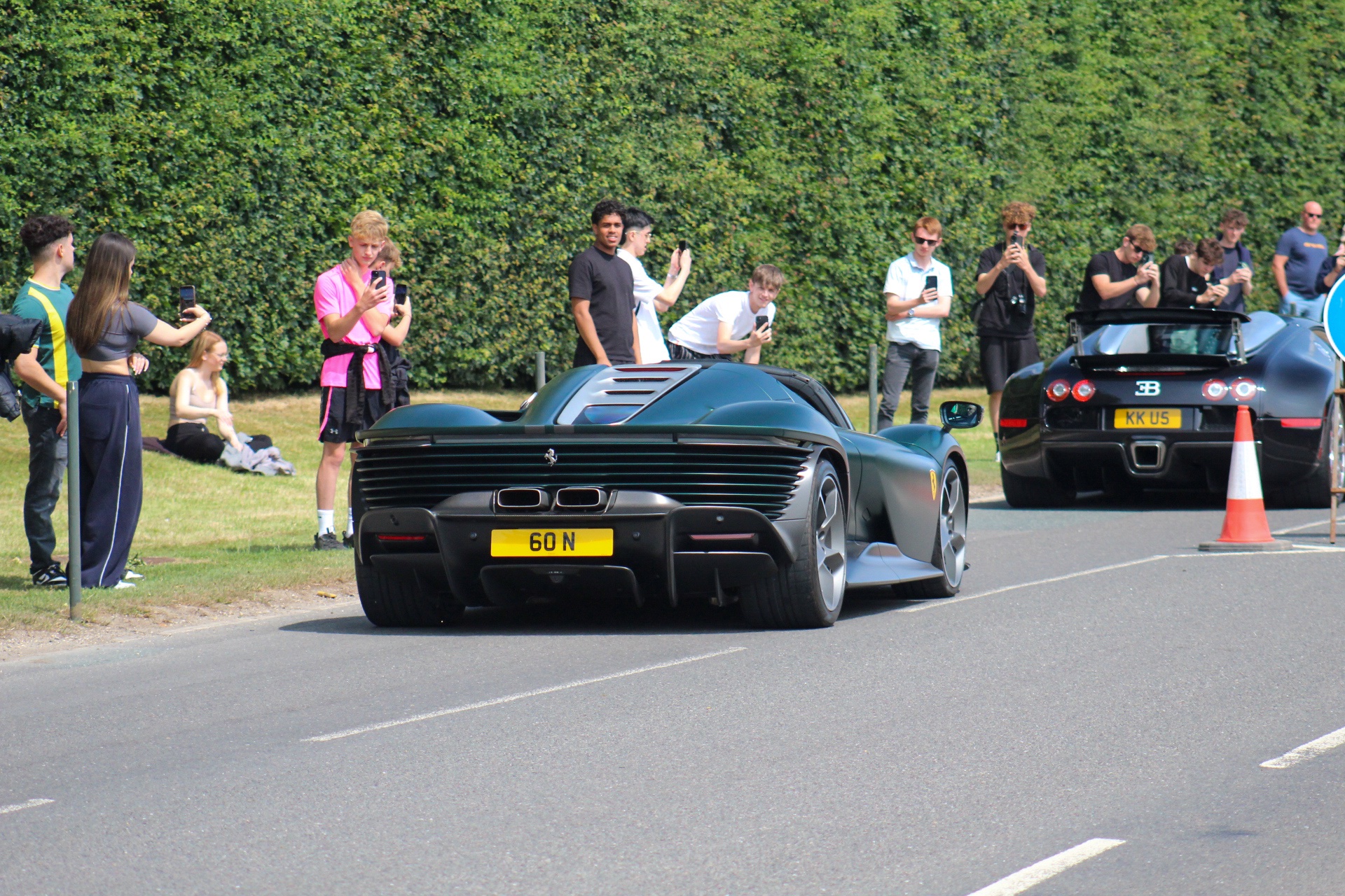 60 N spotted on Ferrari Daytona SP3