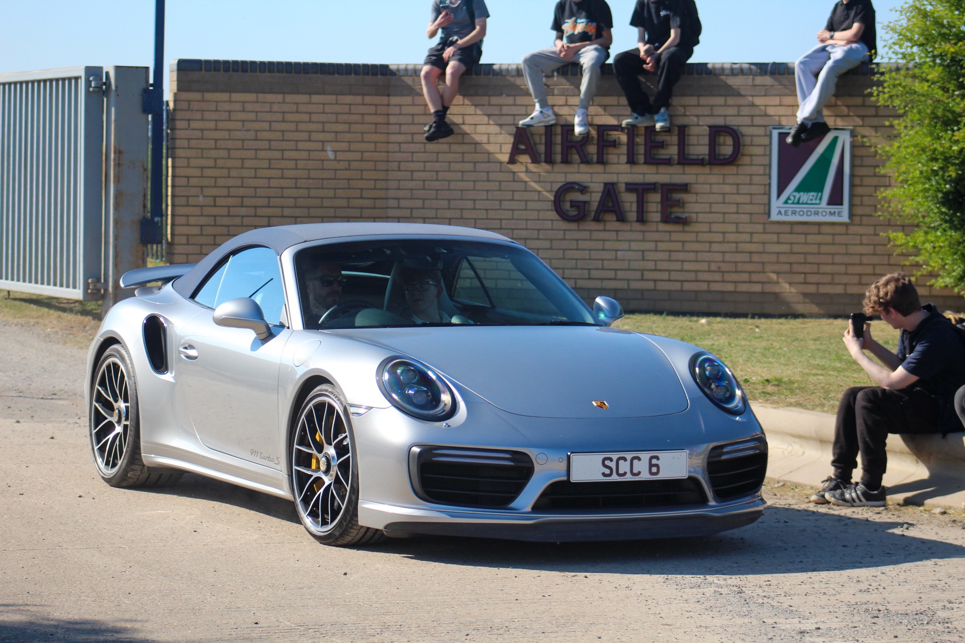 SCC 6 spotted on Porsche 911 Turbo S