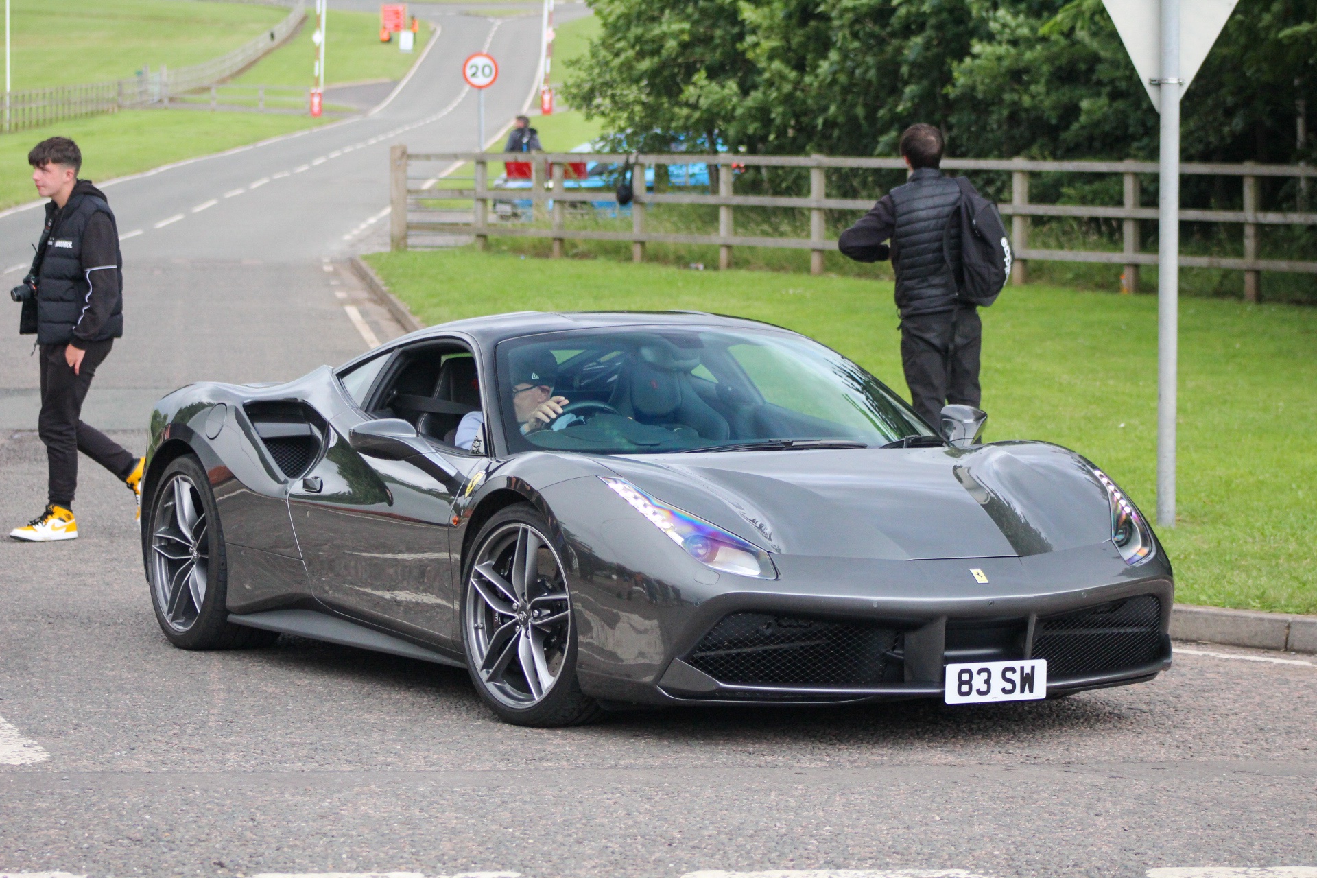 83 SW spotted on Ferrari 488