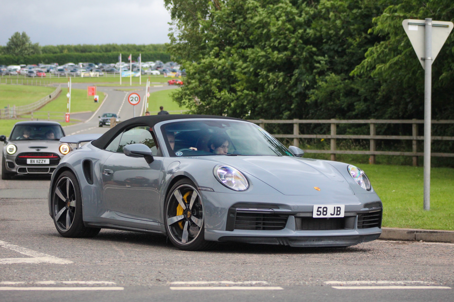 58 JB spotted on Porsche 911 Turbo S