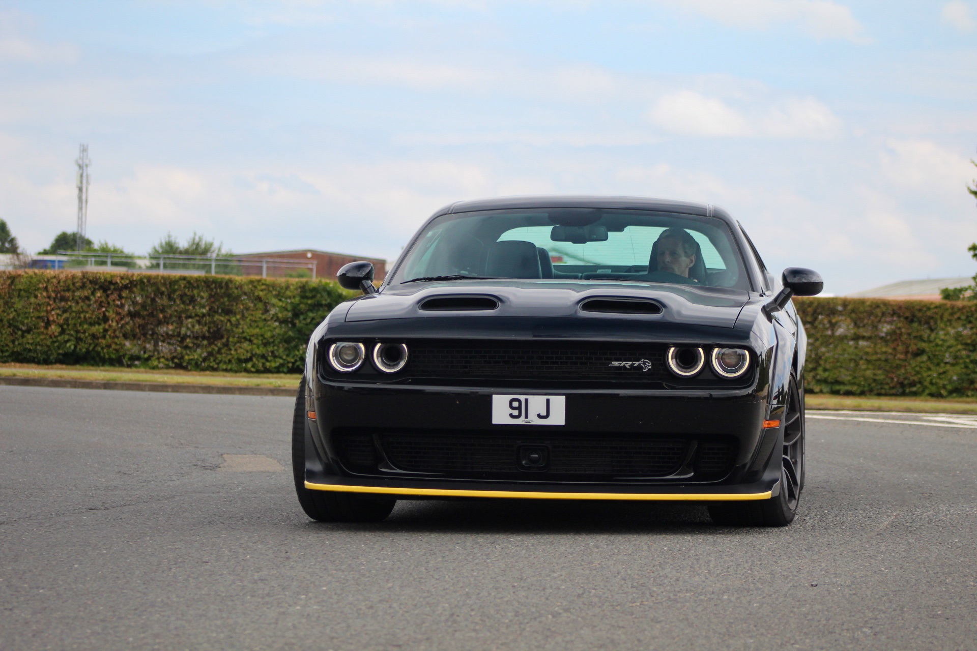 91 J spotted on Dodge Challenger