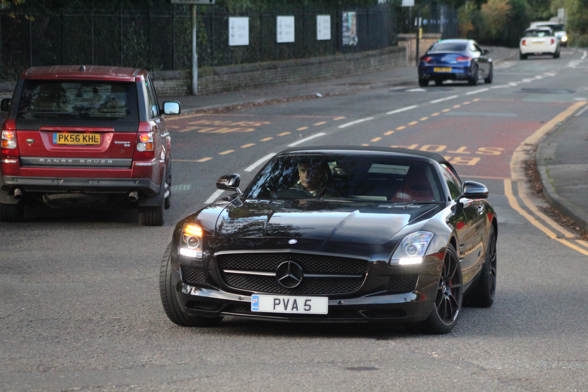 PVA 5 spotted on Mercedes-Benz SLS AMG
