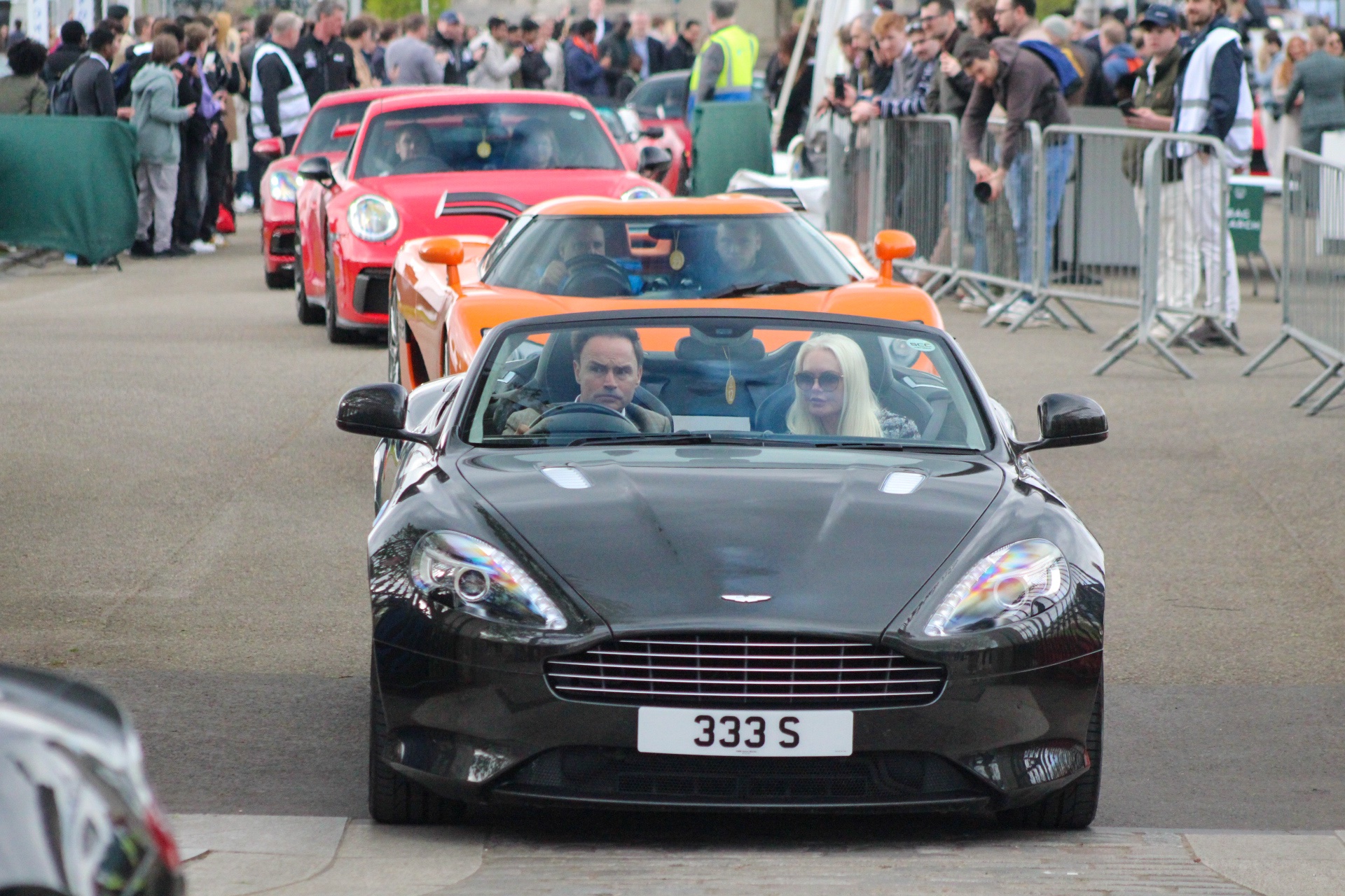 333 S spotted on Aston Martin DB9
