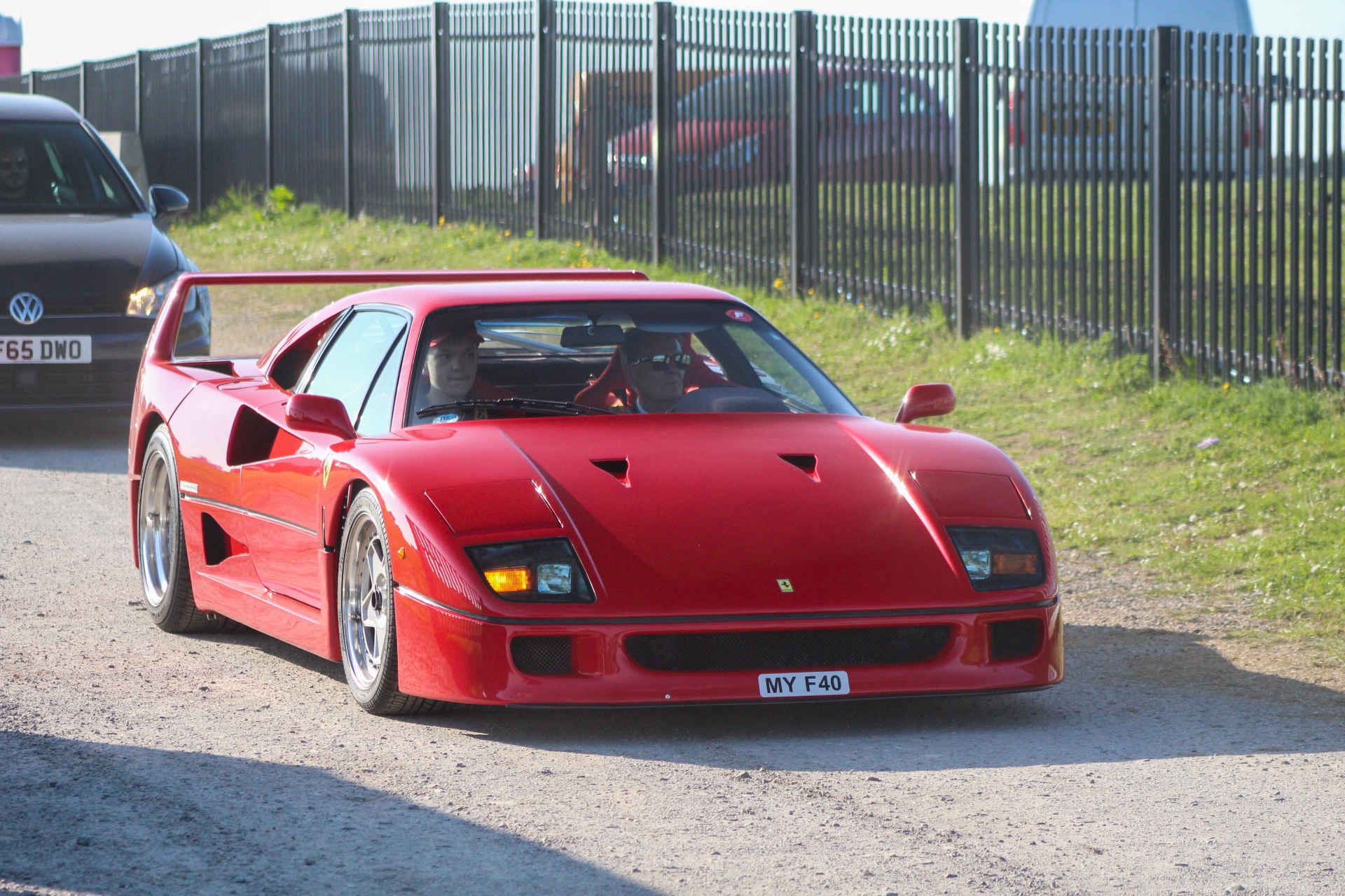 MYF 4O spotted on Ferrari F40