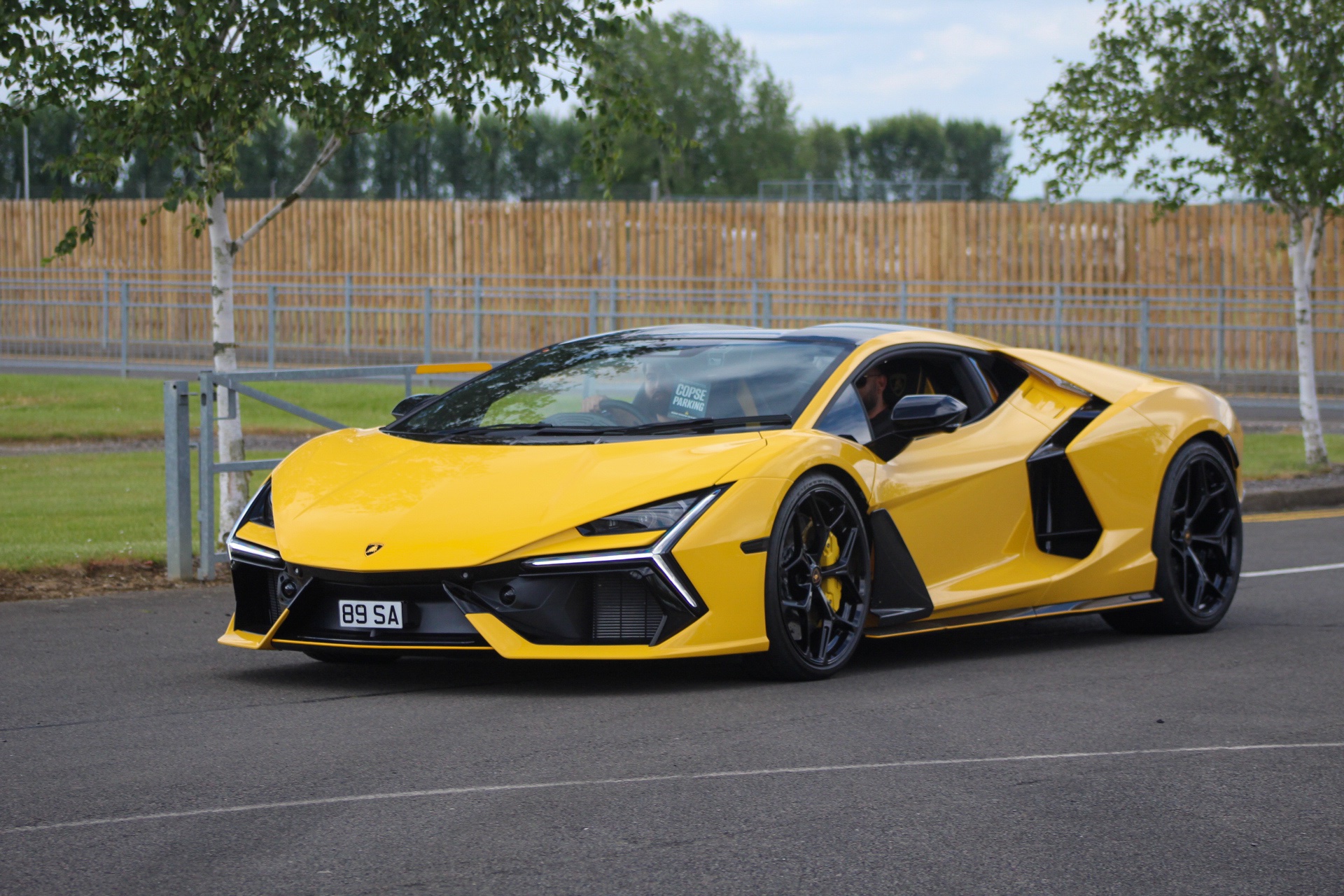 89 SA spotted on Lamborghini Revuelto
