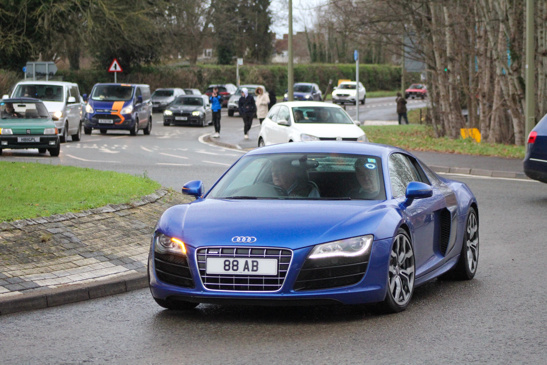 88 AB spotted on Audi R8