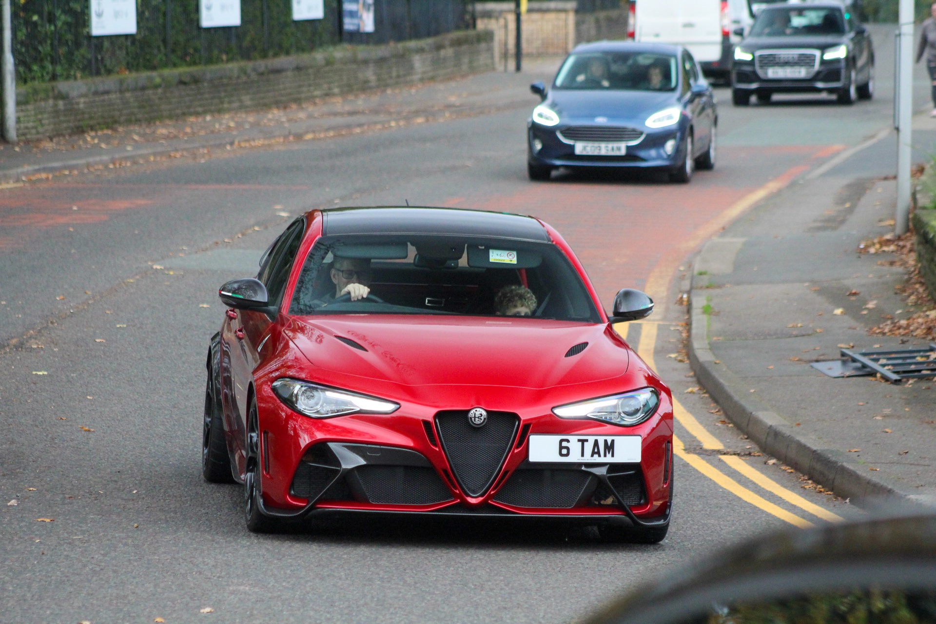 6 TAM spotted on Alfa Romeo Giulia Quadrifoglio