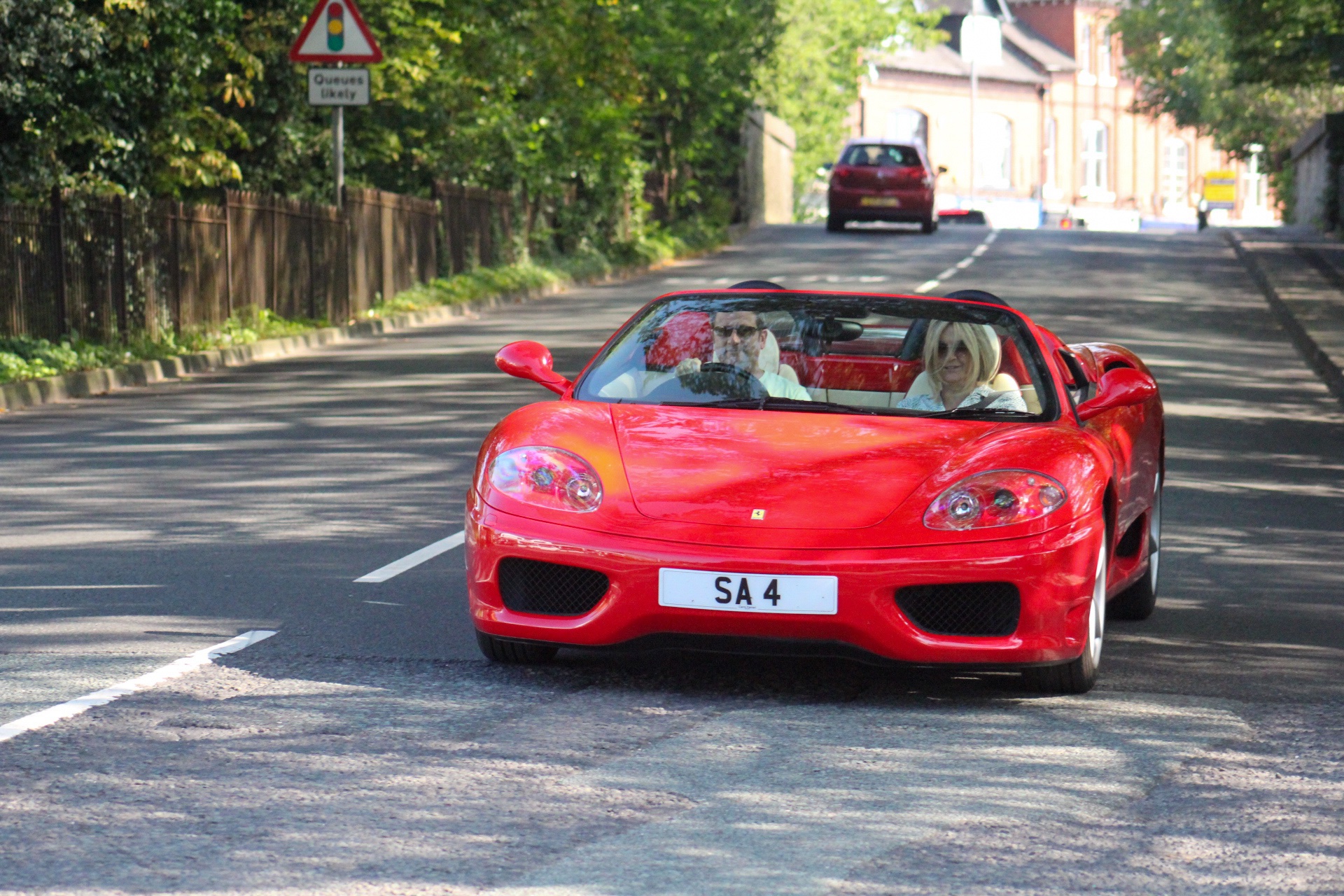 SA 4 spotted on Ferrari 360