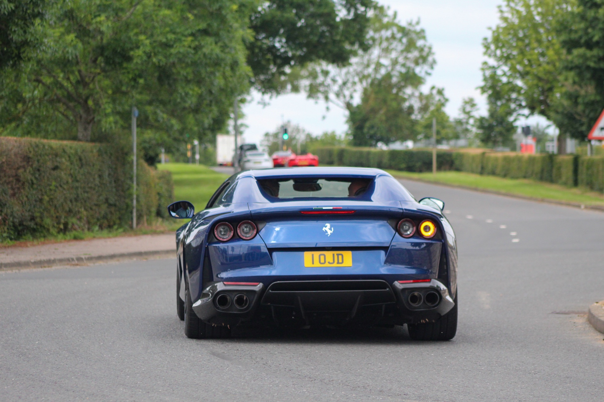 1 OJD spotted on Ferrari 812