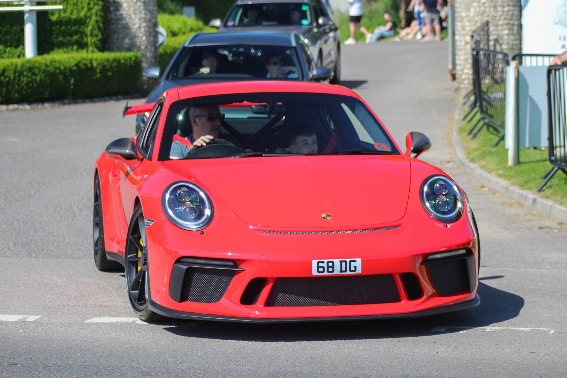 68 DG spotted on Porsche 911 GT3