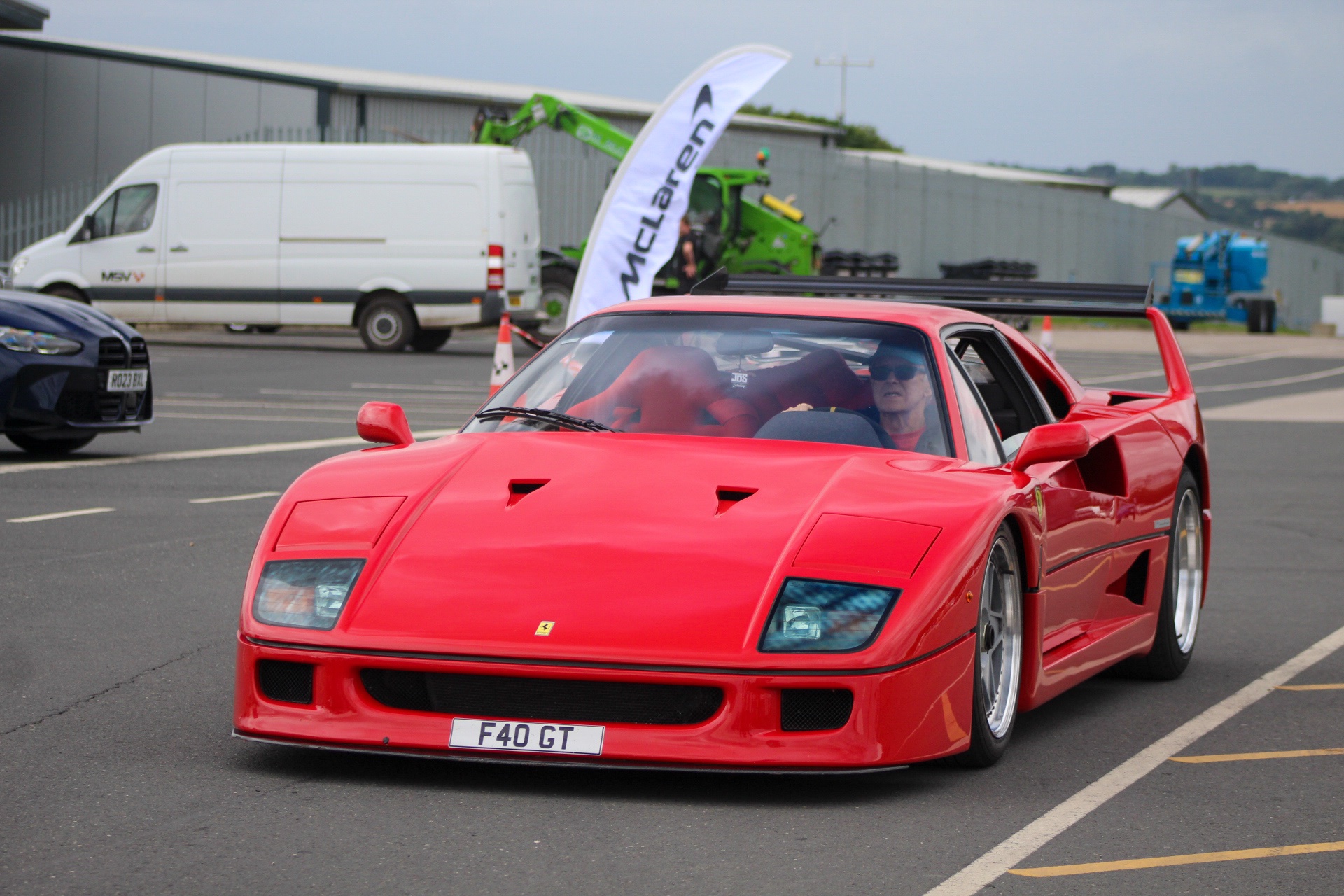 F4 OGT spotted on Ferrari F40