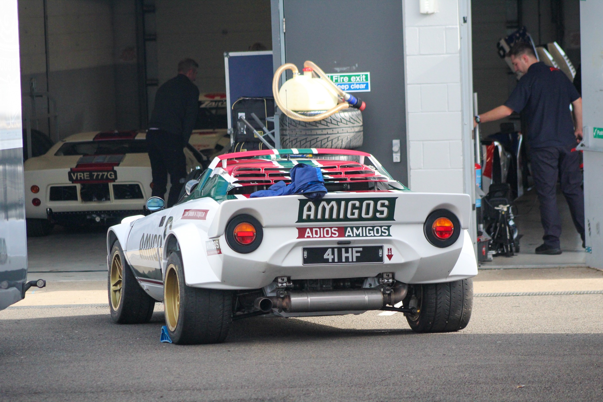 41 HF spotted on Lancia Stratos