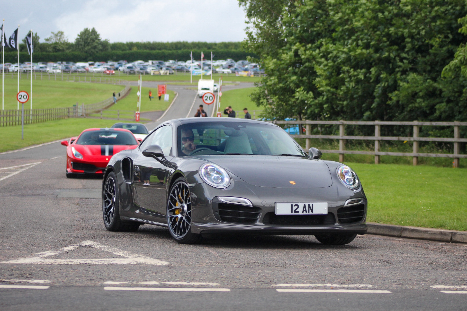 12 AN spotted on Porsche 911 Turbo S