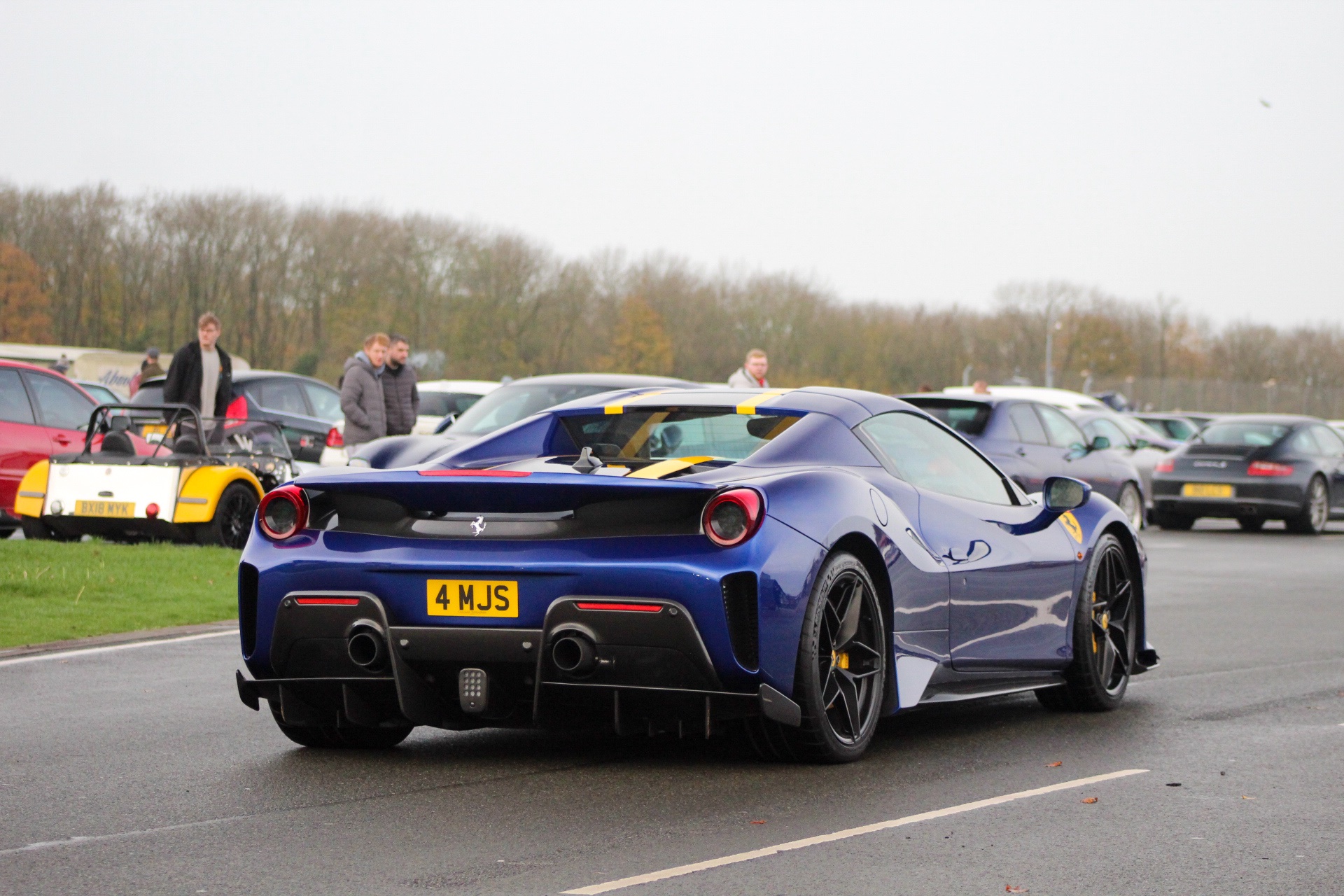 4 MJS spotted on Ferrari 488 Pista