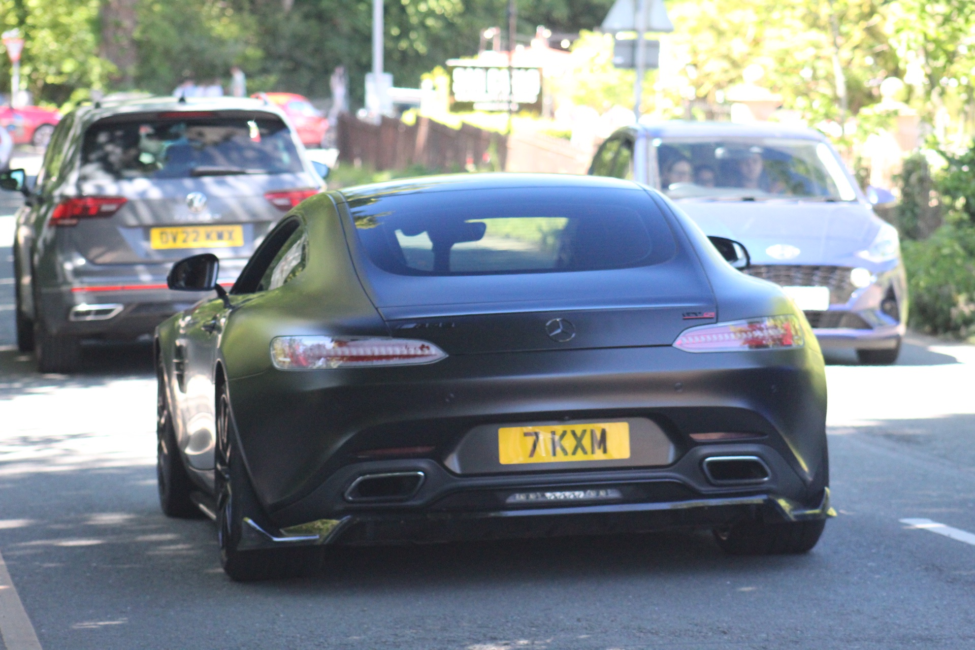 7 KXM spotted on Mercedes-Benz AMG GT