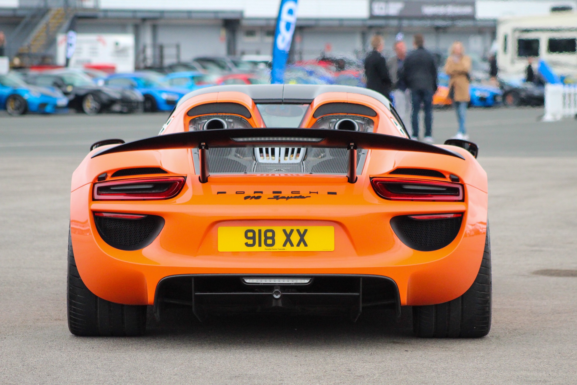 918 XX spotted on Porsche 918 Spyder