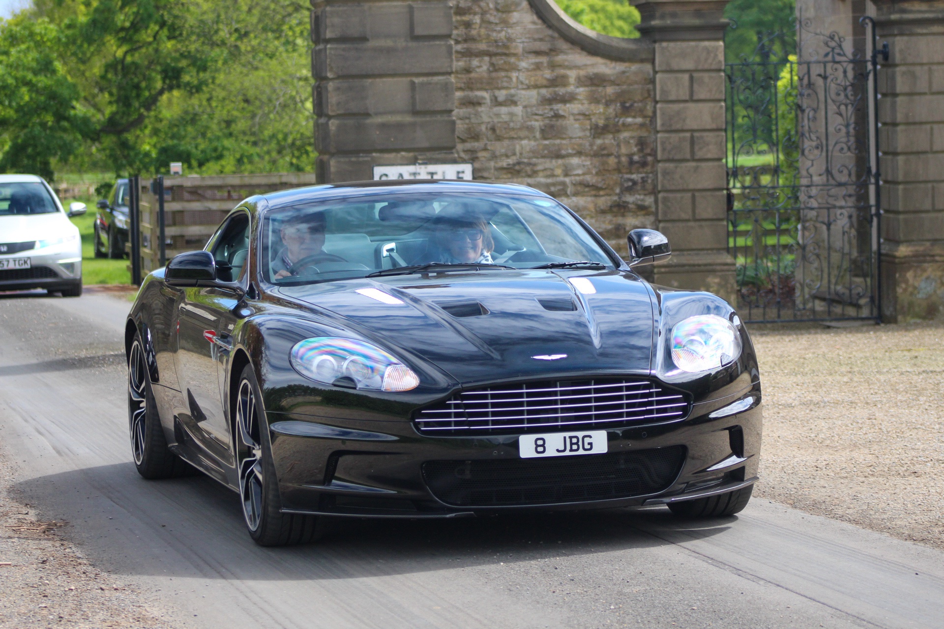 8 JBG spotted on Aston Martin DBS