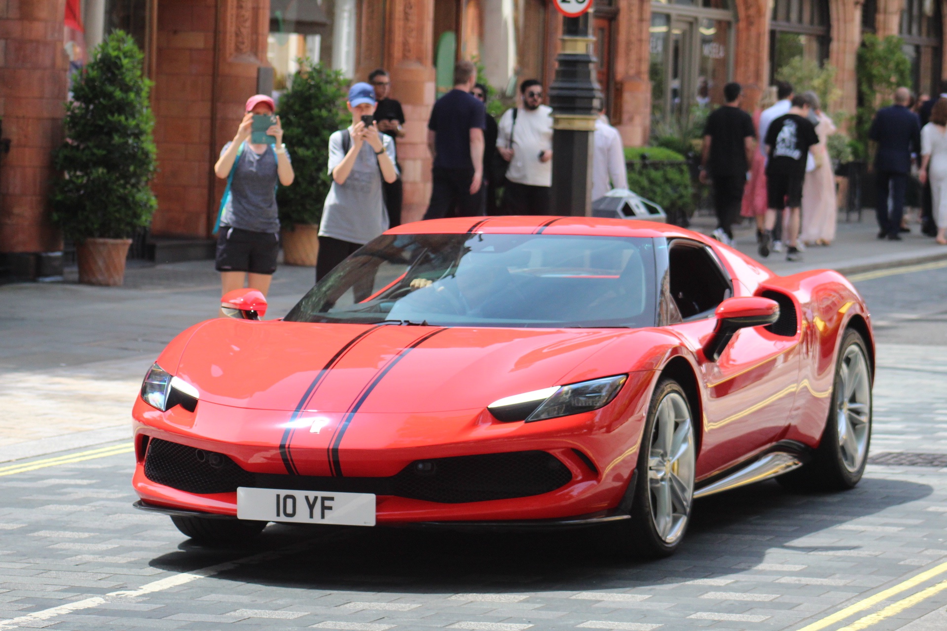 10 YF spotted on Ferrari 296