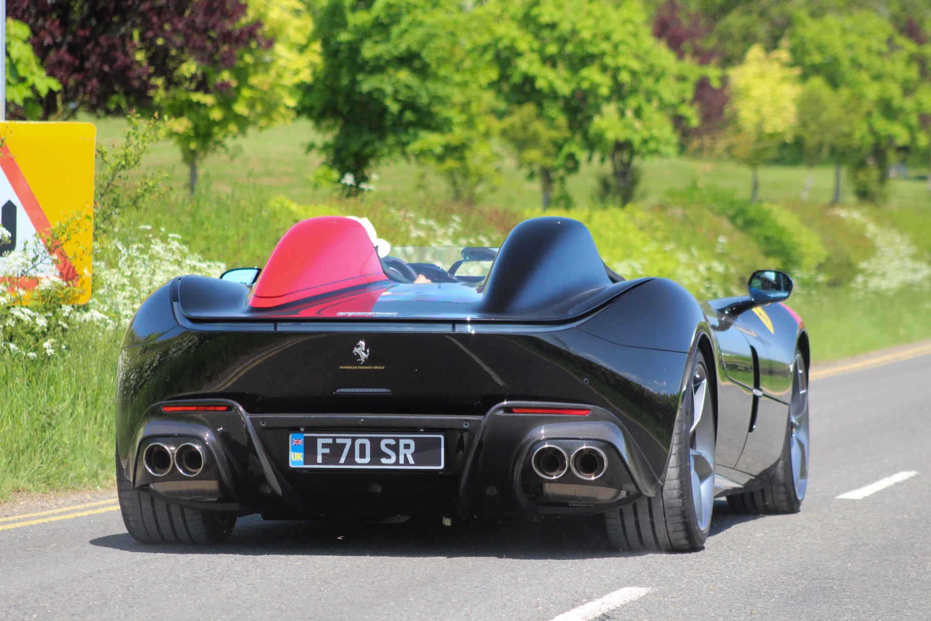 F7 OSR spotted on Ferrari Monza SP2