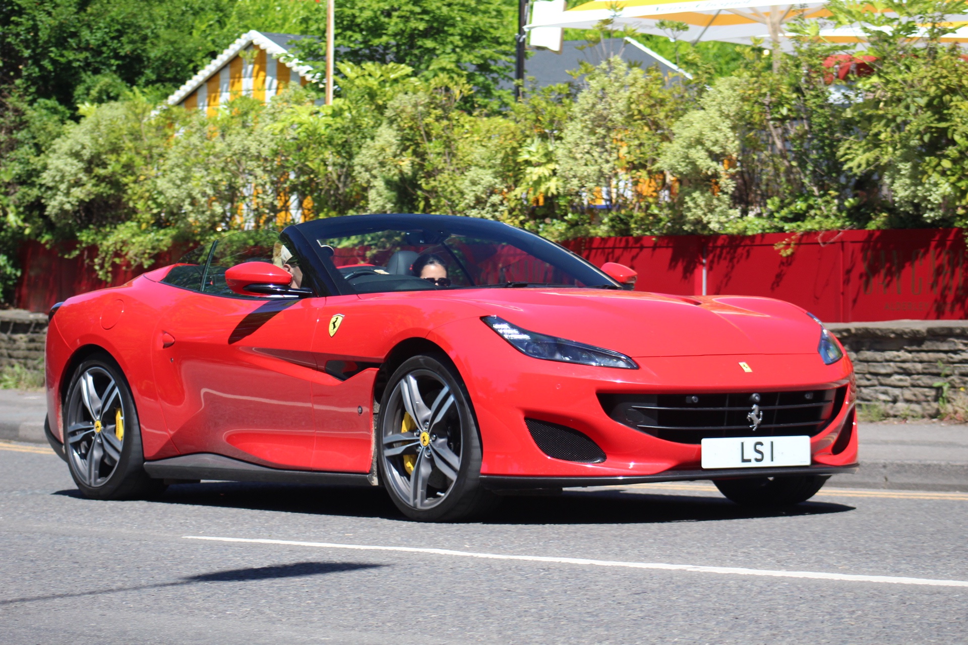 LS 1 spotted on Ferrari Portofino