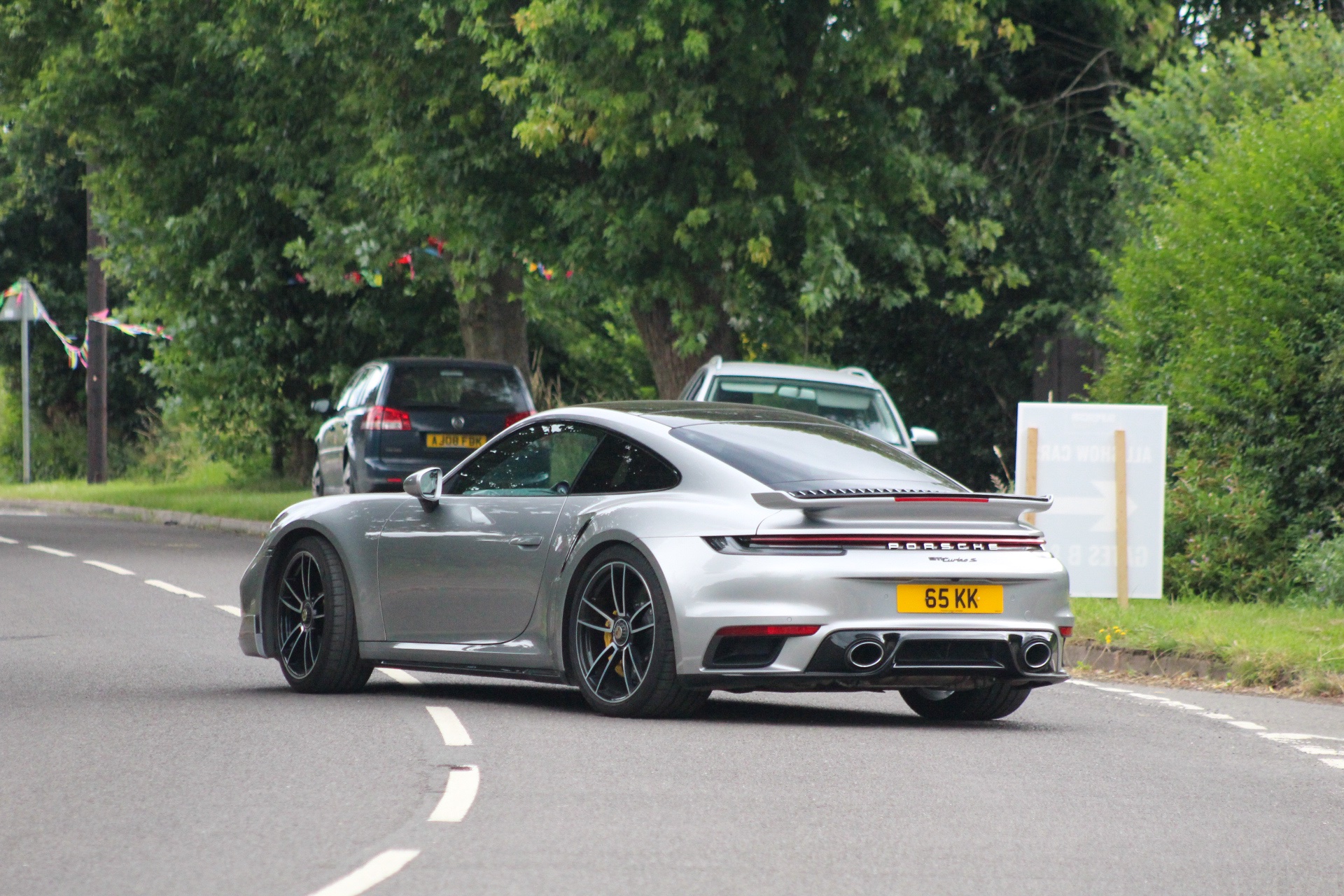 65 KK spotted on Porsche 911 Turbo S