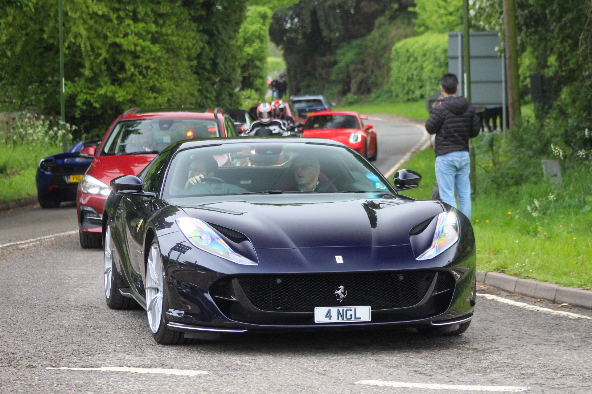 4 NGL spotted on Ferrari 812
