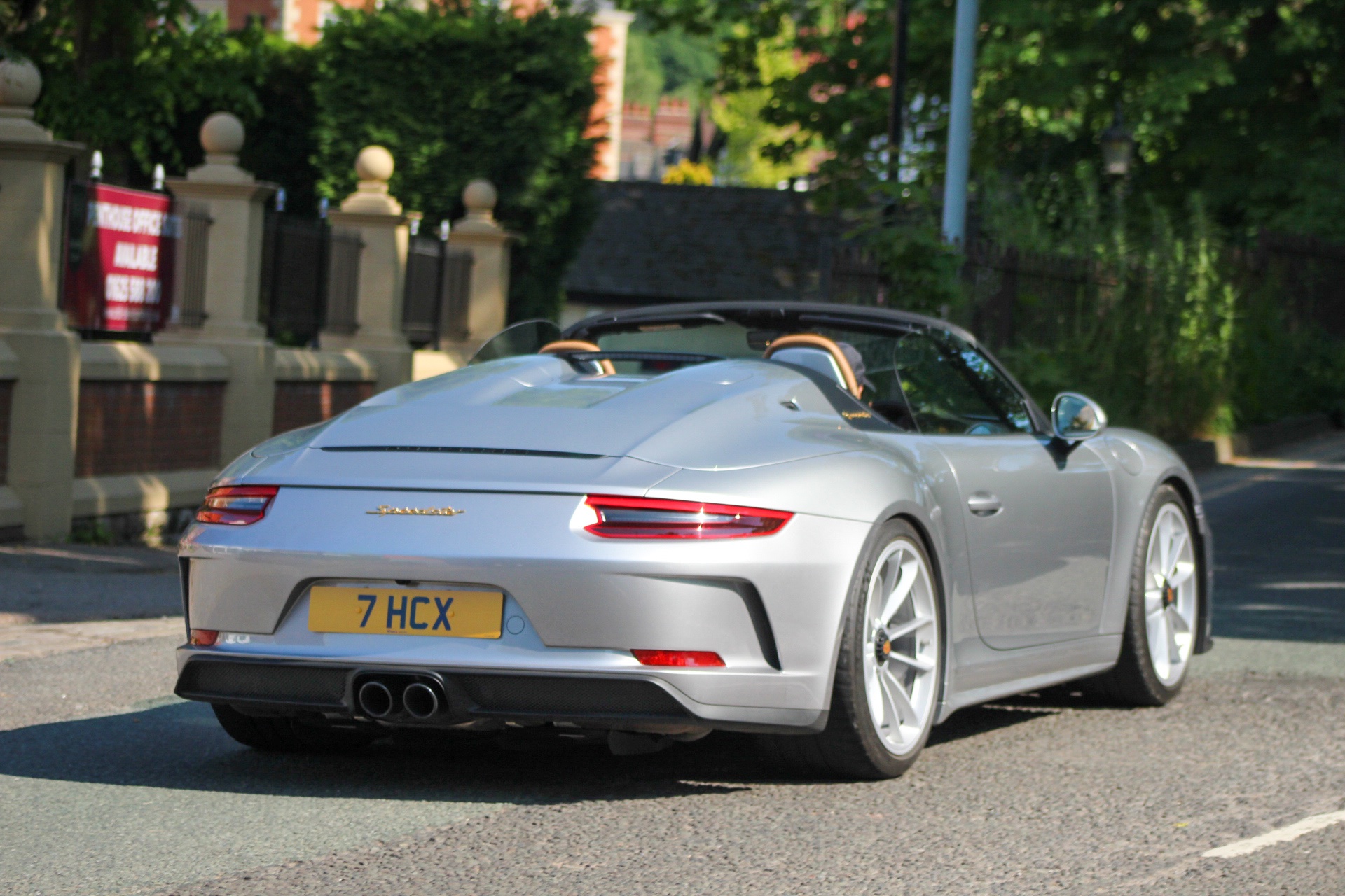 7 HCX spotted on Porsche 911 Speedster