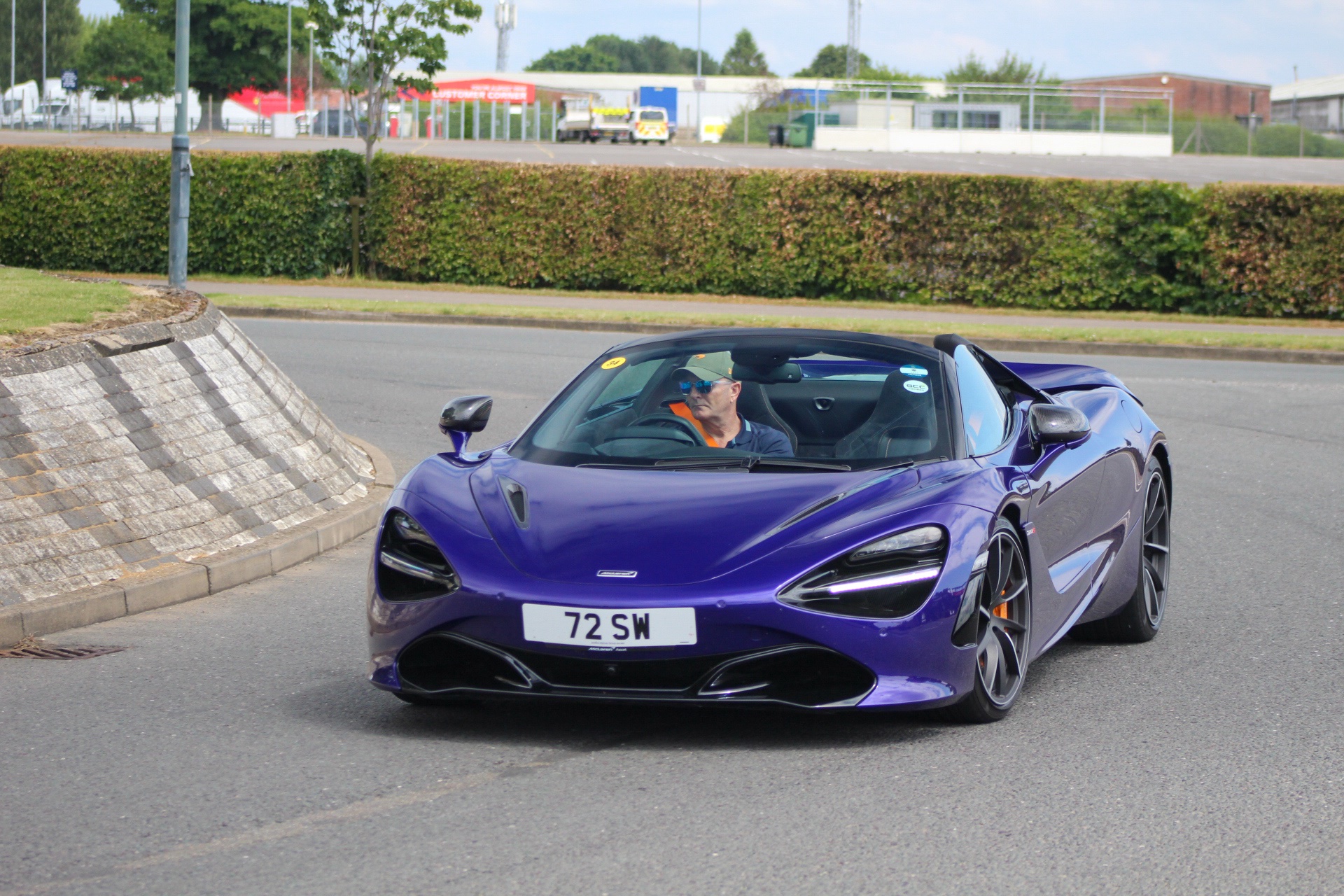 72 SW spotted on McLaren 720S