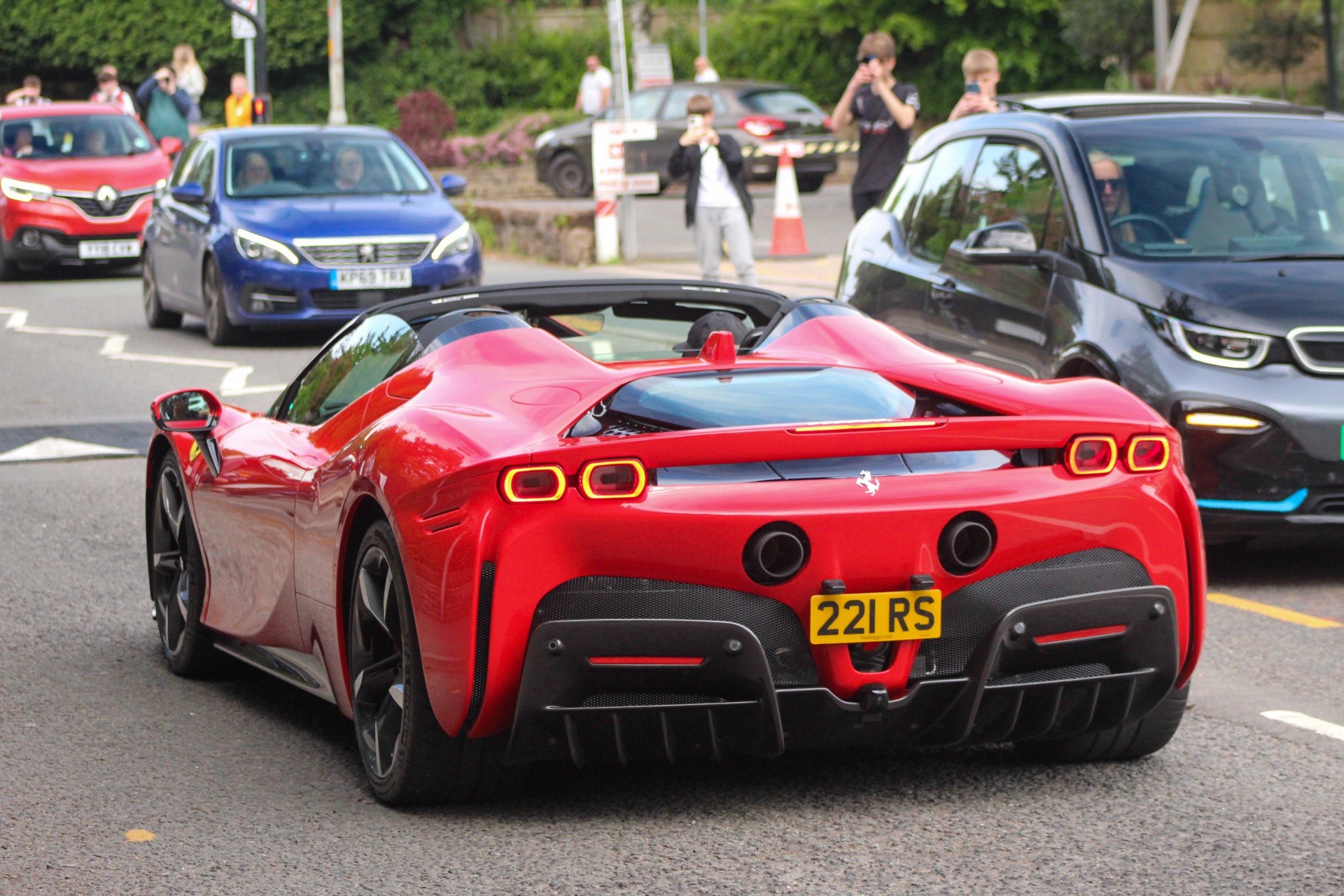 221 RS spotted on Ferrari SF90