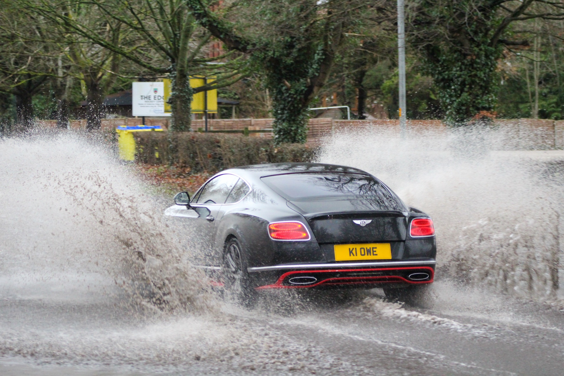 K1 OWE spotted on Bentley Continental GT