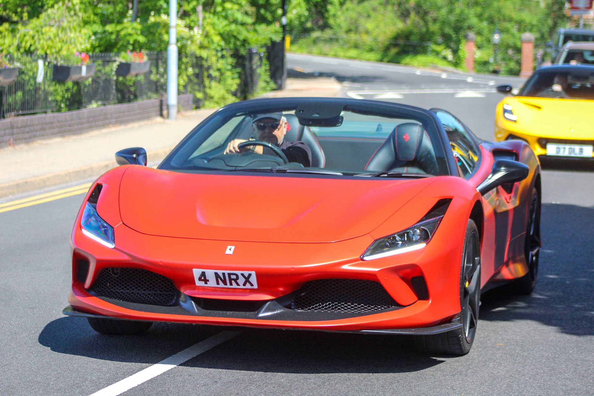 4 NRX spotted on Ferrari F8 Spider