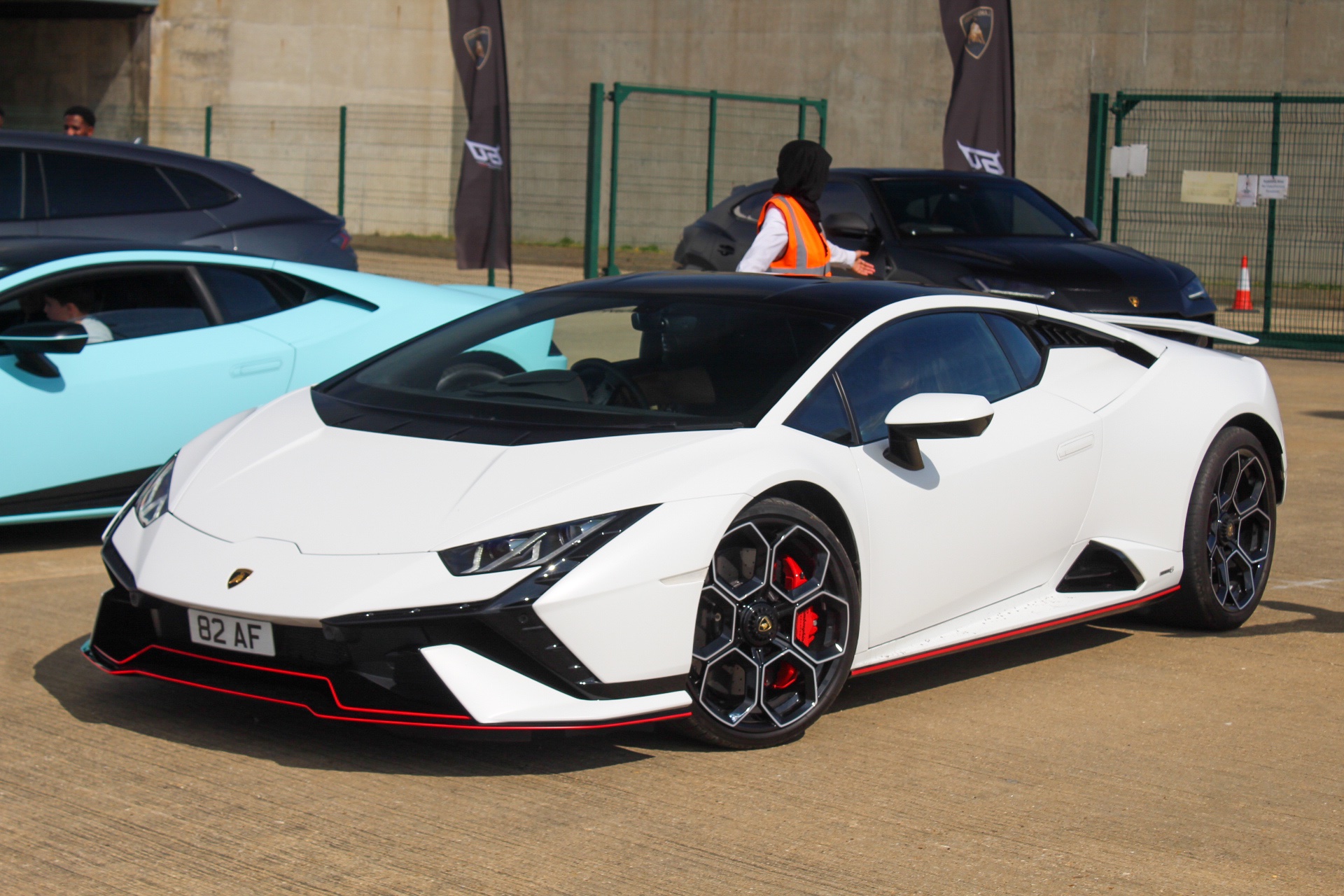 82 AF spotted on Lamborghini Huracan Tecnica